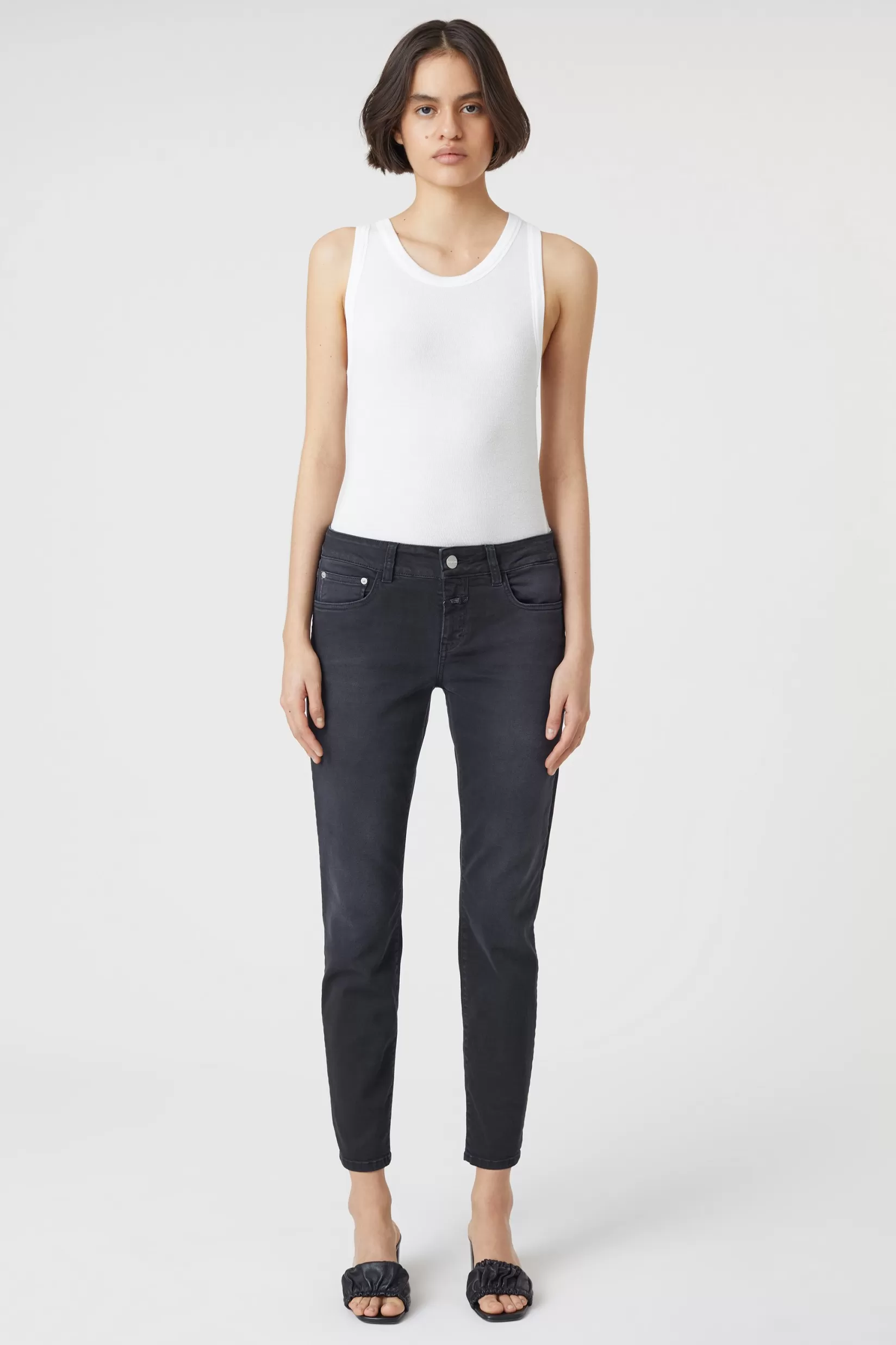 Discount CLOSED A Better Blue Baker Washed Black
