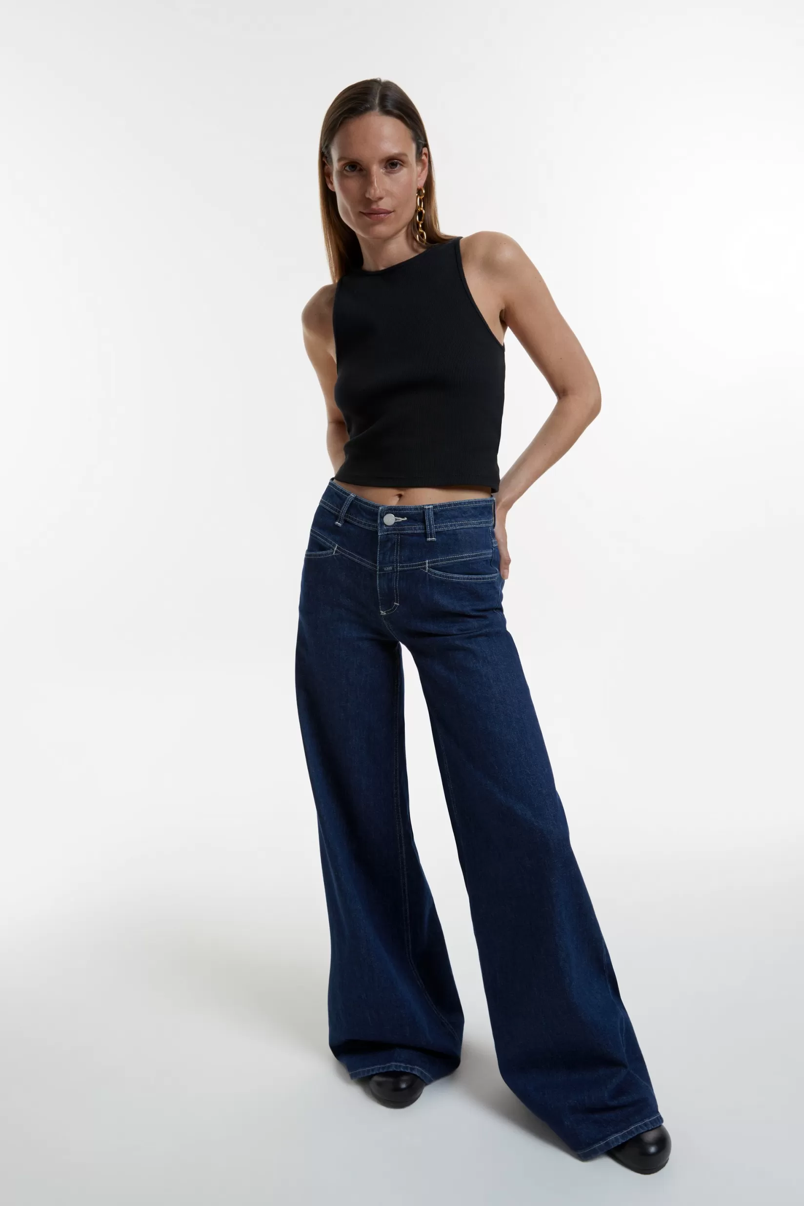 Flash Sale CLOSED A Better Blue Flared-X Dark Blue