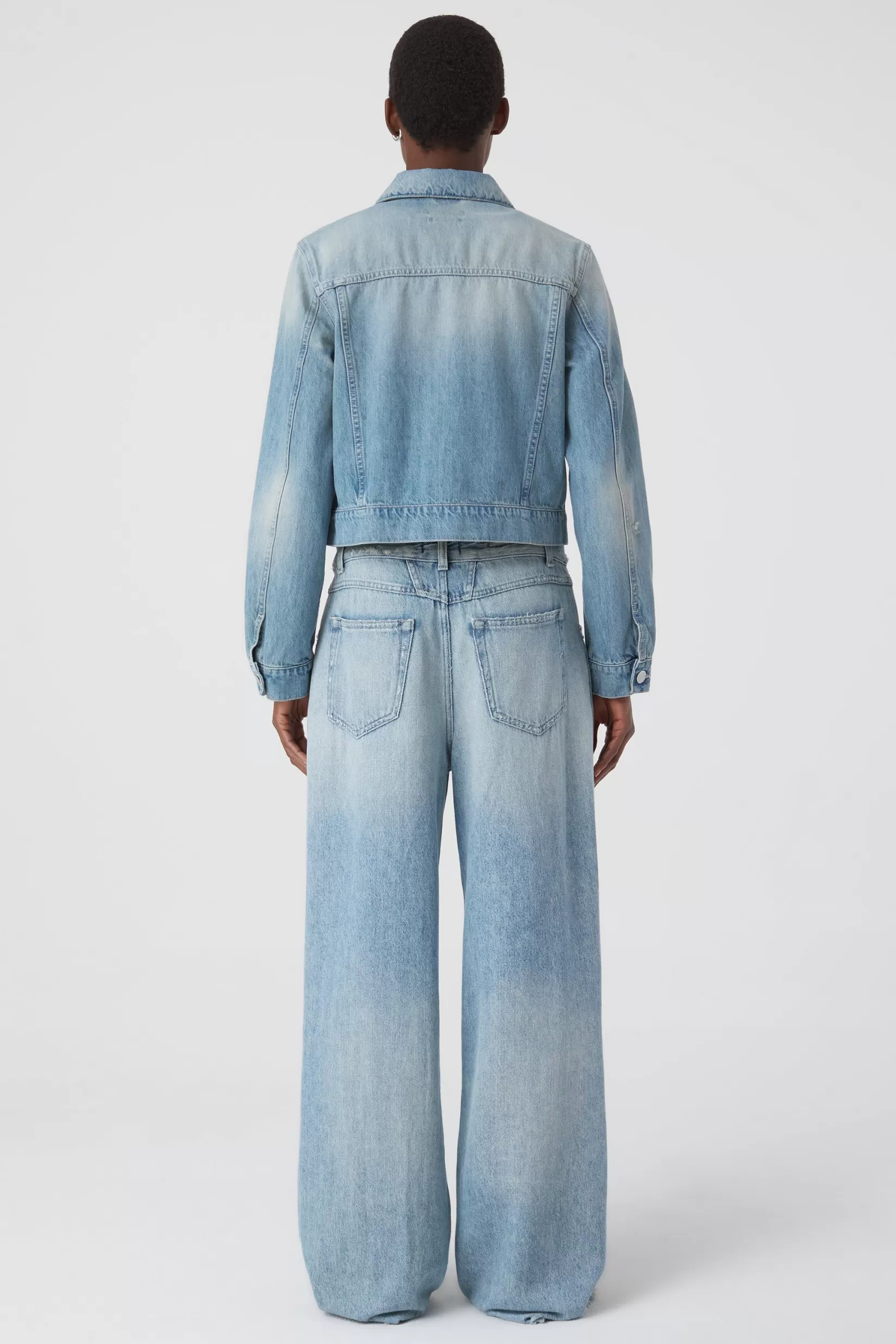 Fashion CLOSED A Better Blue Jacke Mid Blue