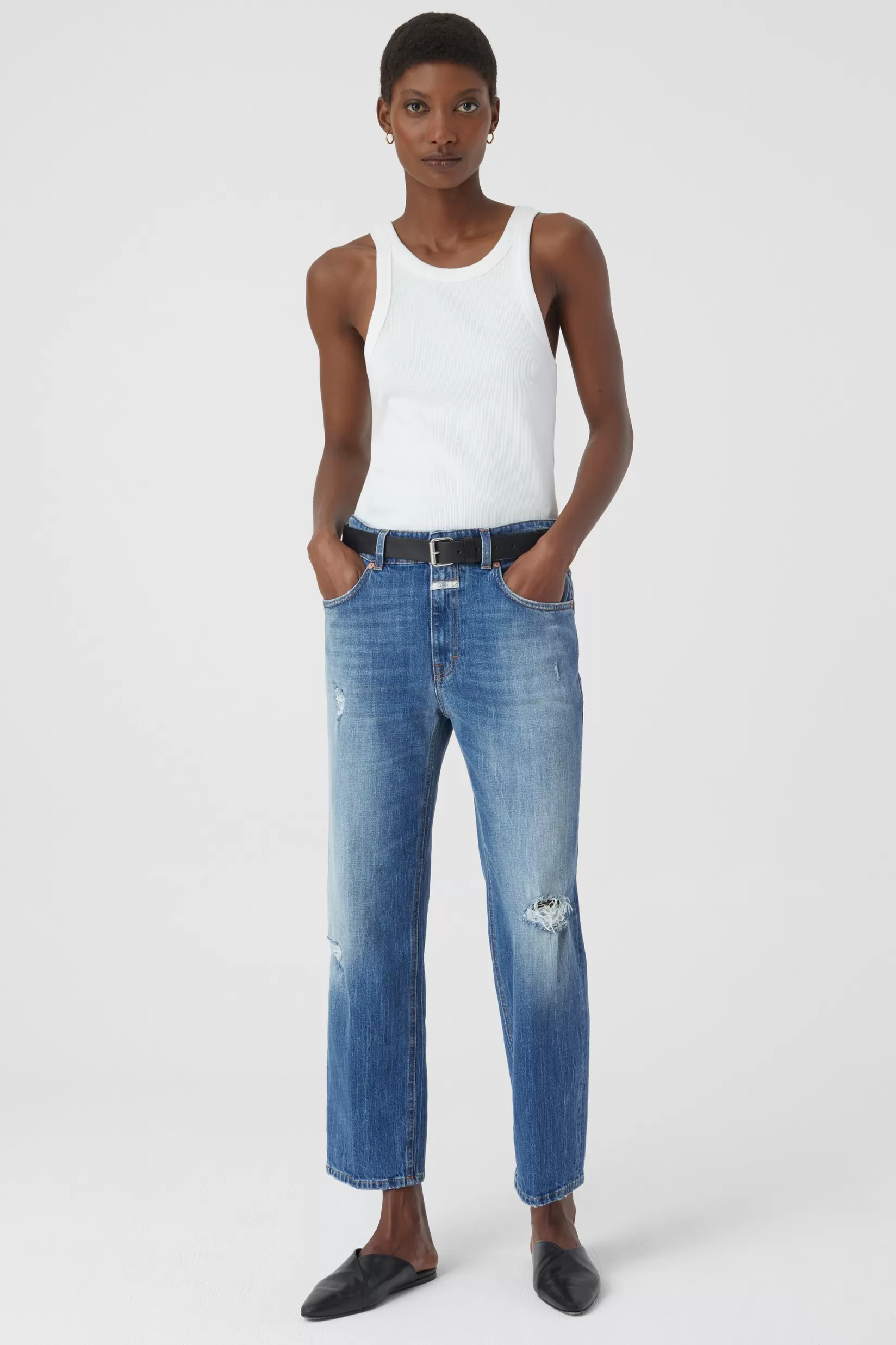 Clearance CLOSED A Better Blue Milo Mid Blue