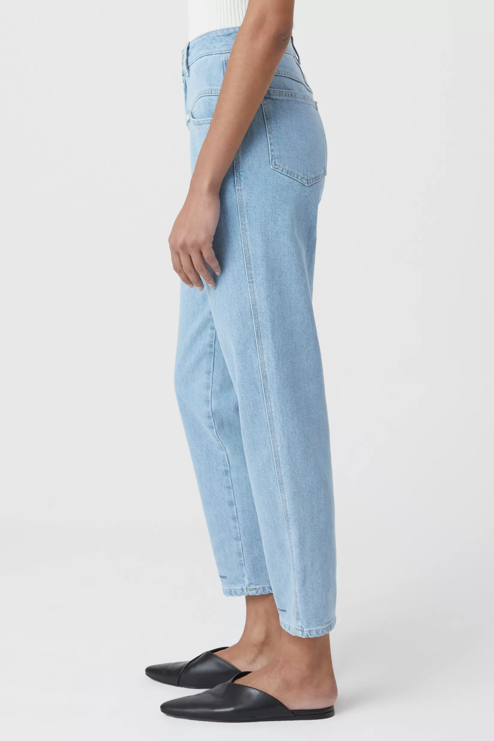 Sale CLOSED A Better Blue Pedal Pusher Light Blue