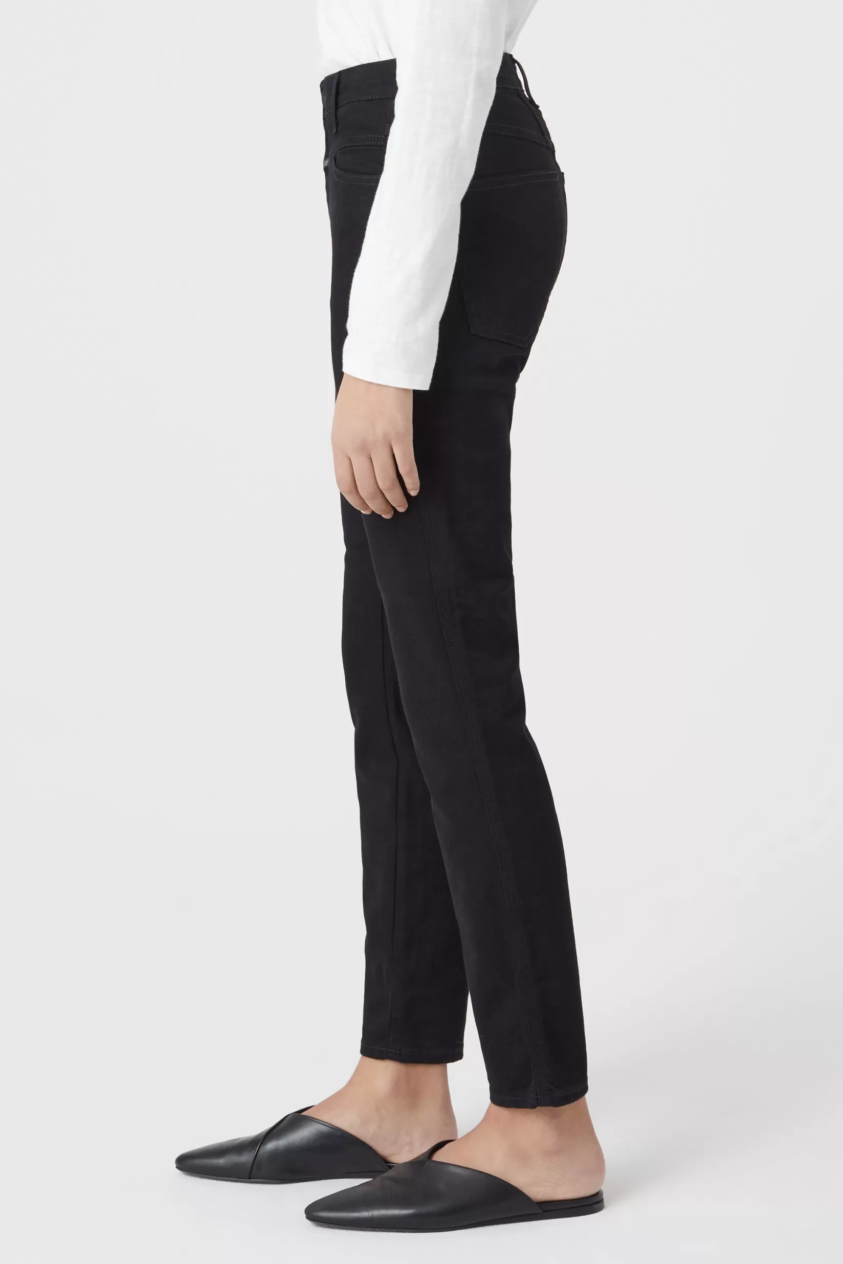 Fashion CLOSED A Better Blue Skinny Pusher Black