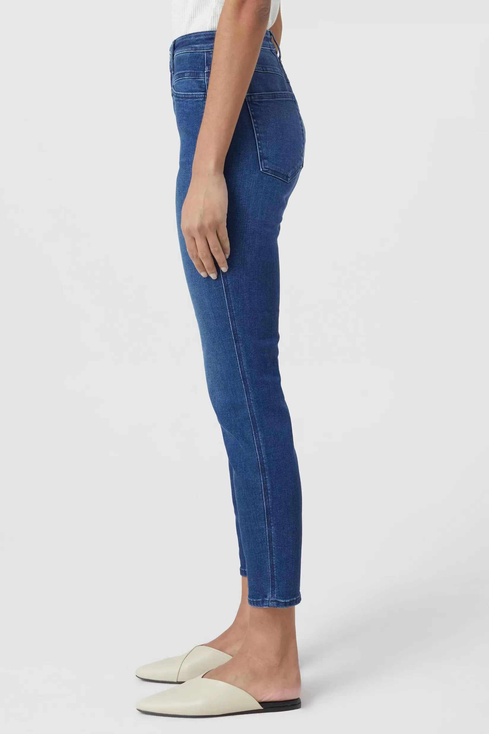 Clearance CLOSED A Better Blue Skinny Pusher Dark Blue