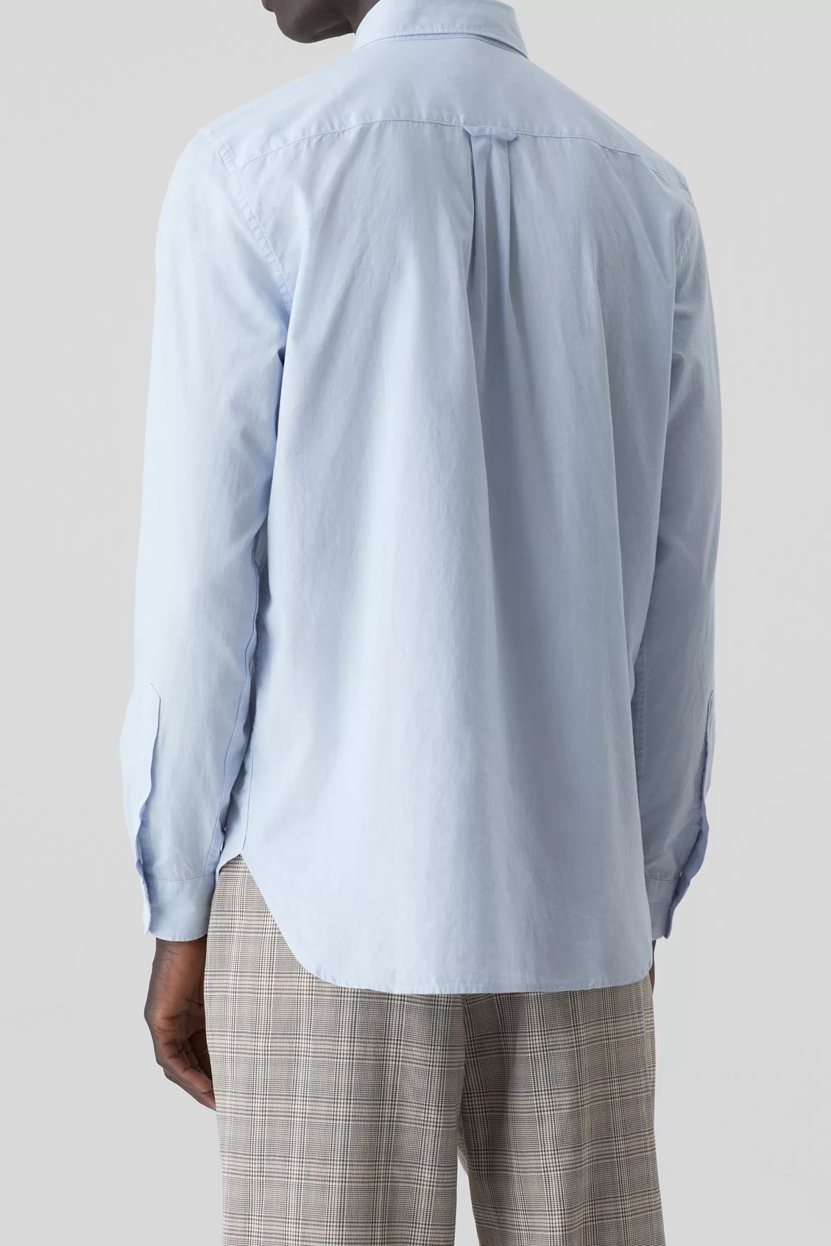 Best CLOSED Basic Shirt Aus Bio-Baumwolle Blue Morning Sky