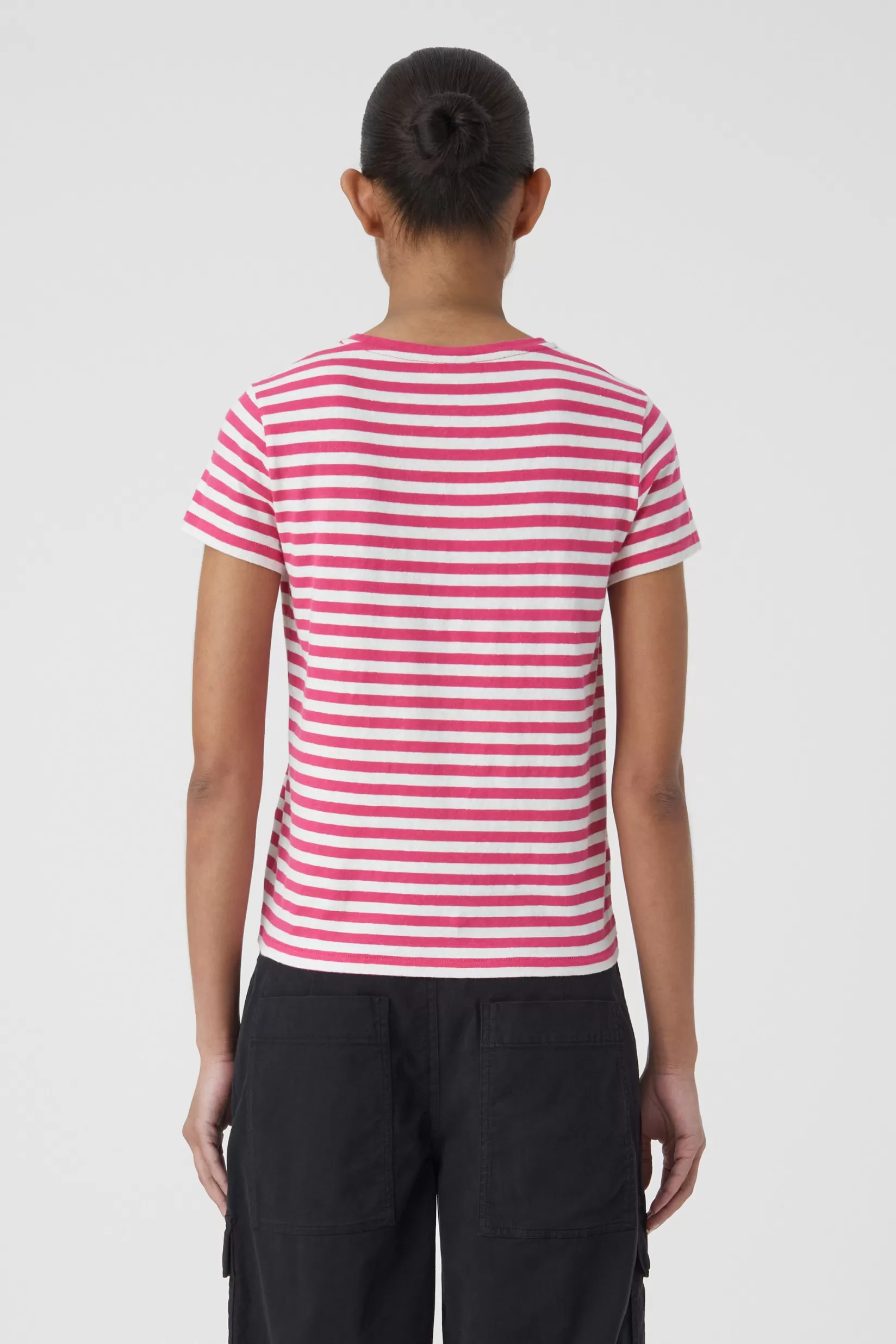 New CLOSED Basic T-Shirt Aus Baumwolle Rasperry Pink