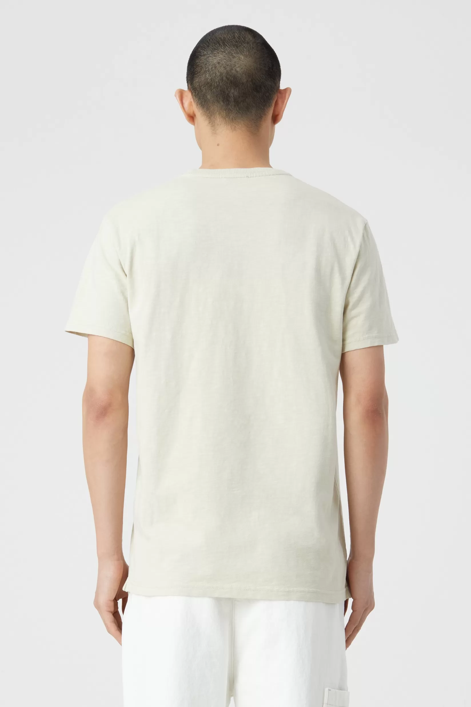 Sale CLOSED Basic T-Shirt Aus Bio-Baumwolle Marl Stone