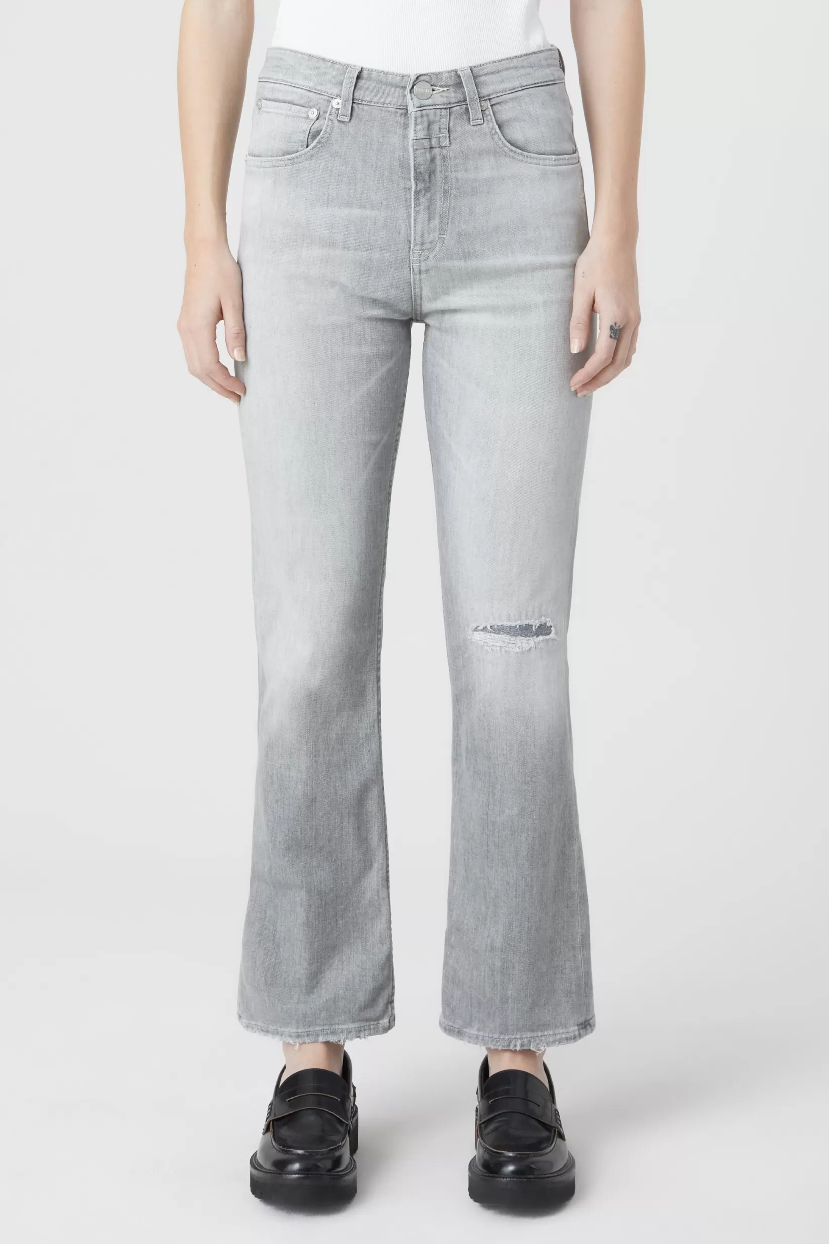 Best Sale CLOSED Baylin Comfort Stretch Denim Mid Grey