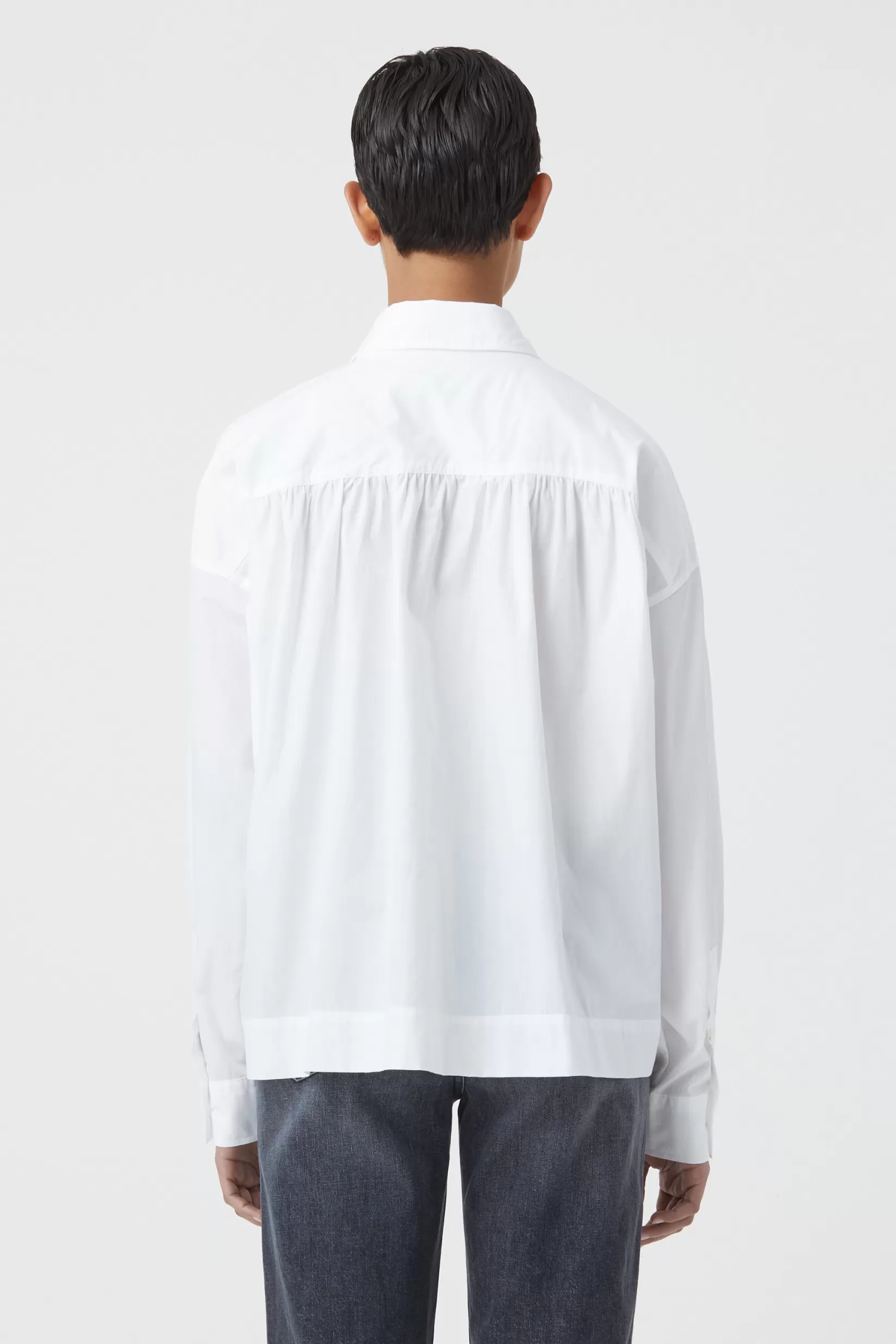 Flash Sale CLOSED Bluse Mit Geradem Saum White