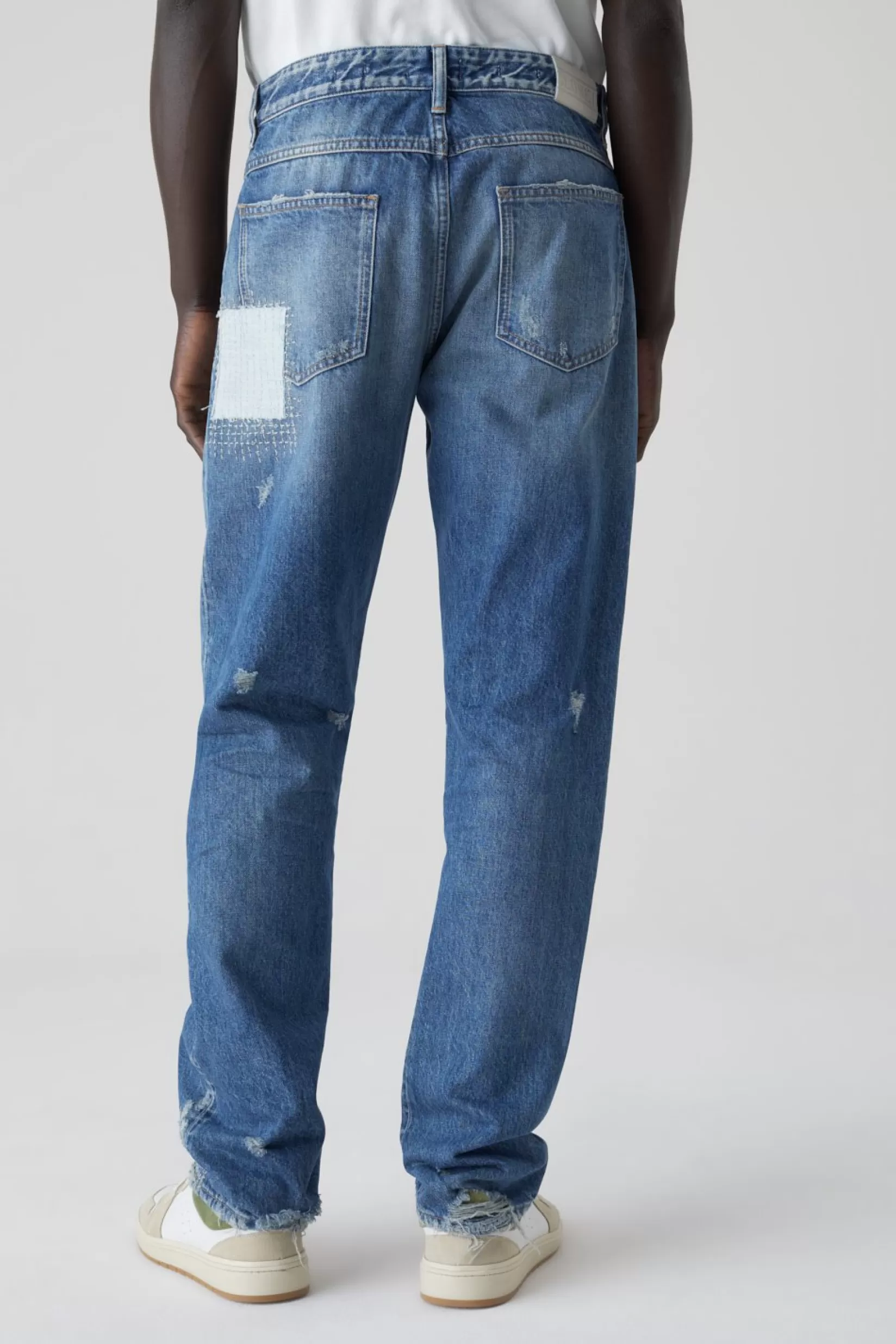 Cheap CLOSED Bogus Straight Jeans Mid Blue