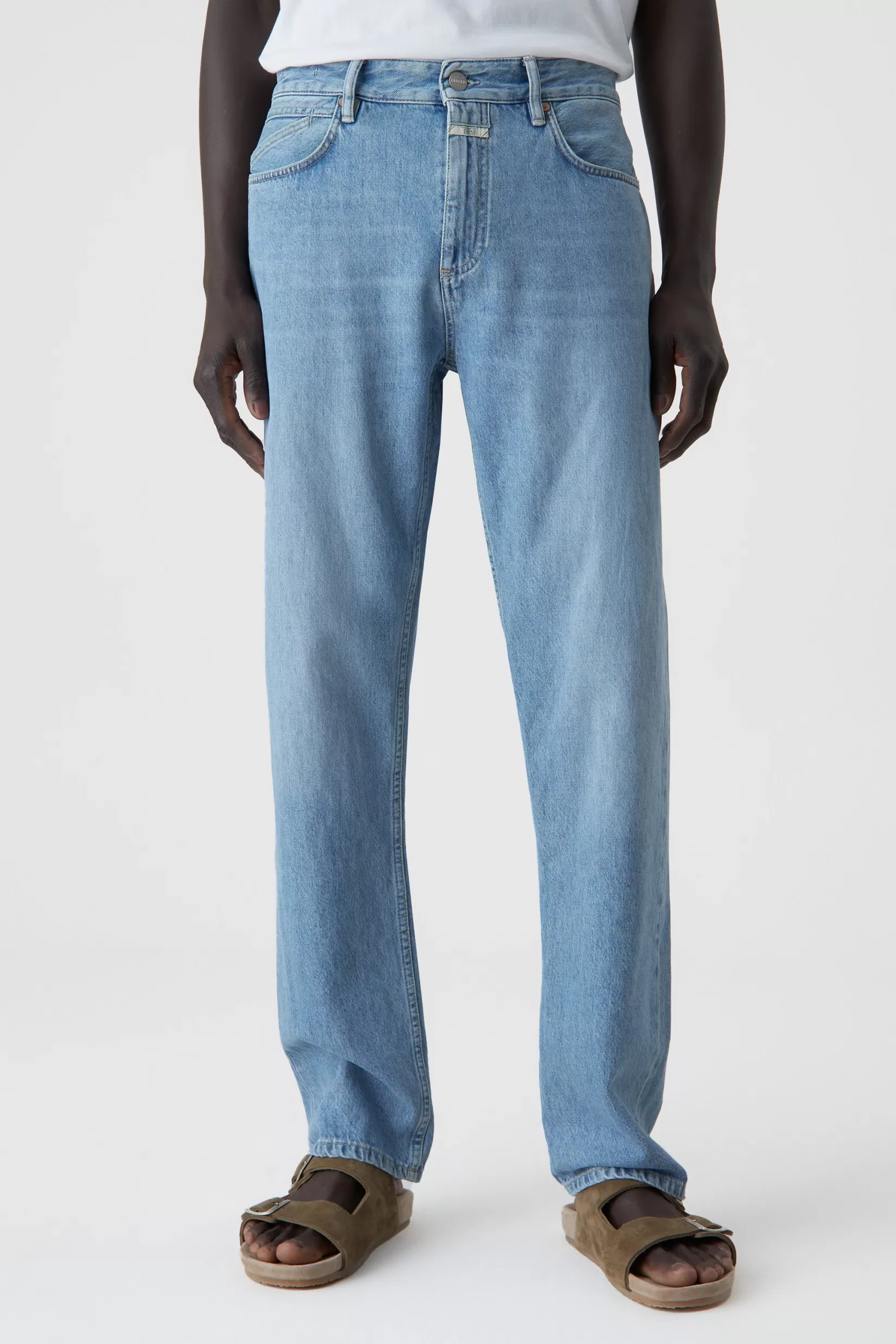 Online CLOSED Bogus Straight Pants Light Blue