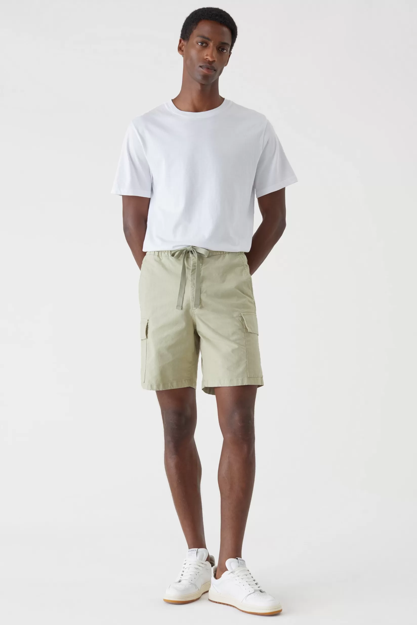 Online CLOSED Cargo Shorts Light Moss Green