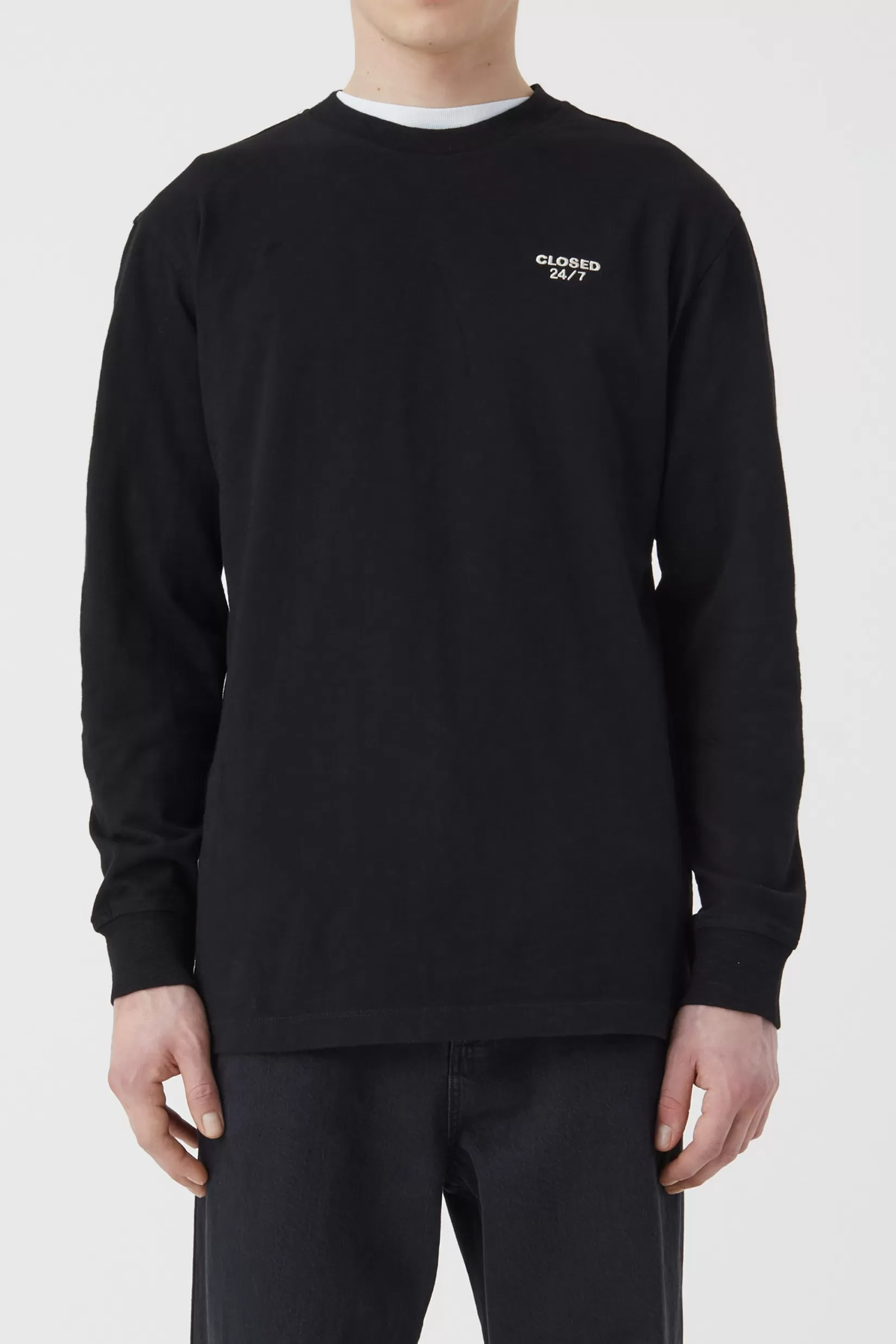 Cheap CLOSED 24/7 Longsleeve Black