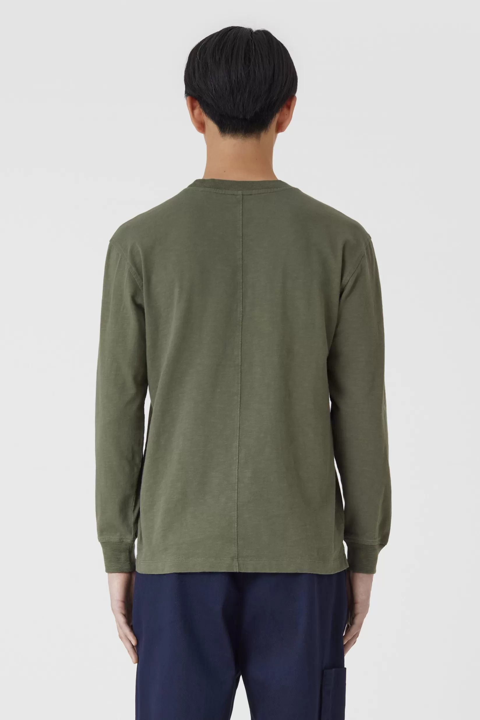 Cheap CLOSED 24/7 Longsleeve Chard Green