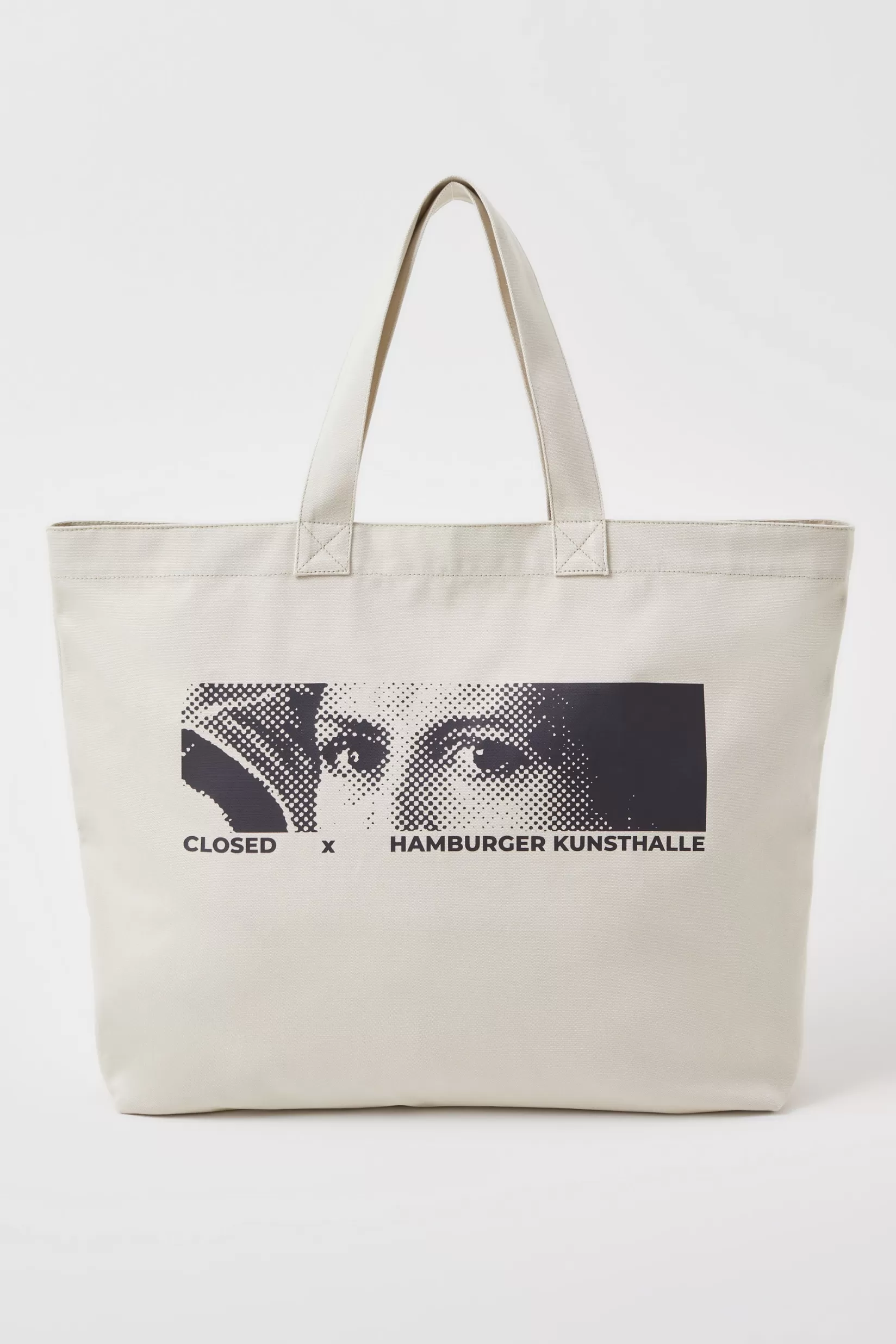 Online CLOSED X Hamburger Kunsthalle Shopper White Asparagus