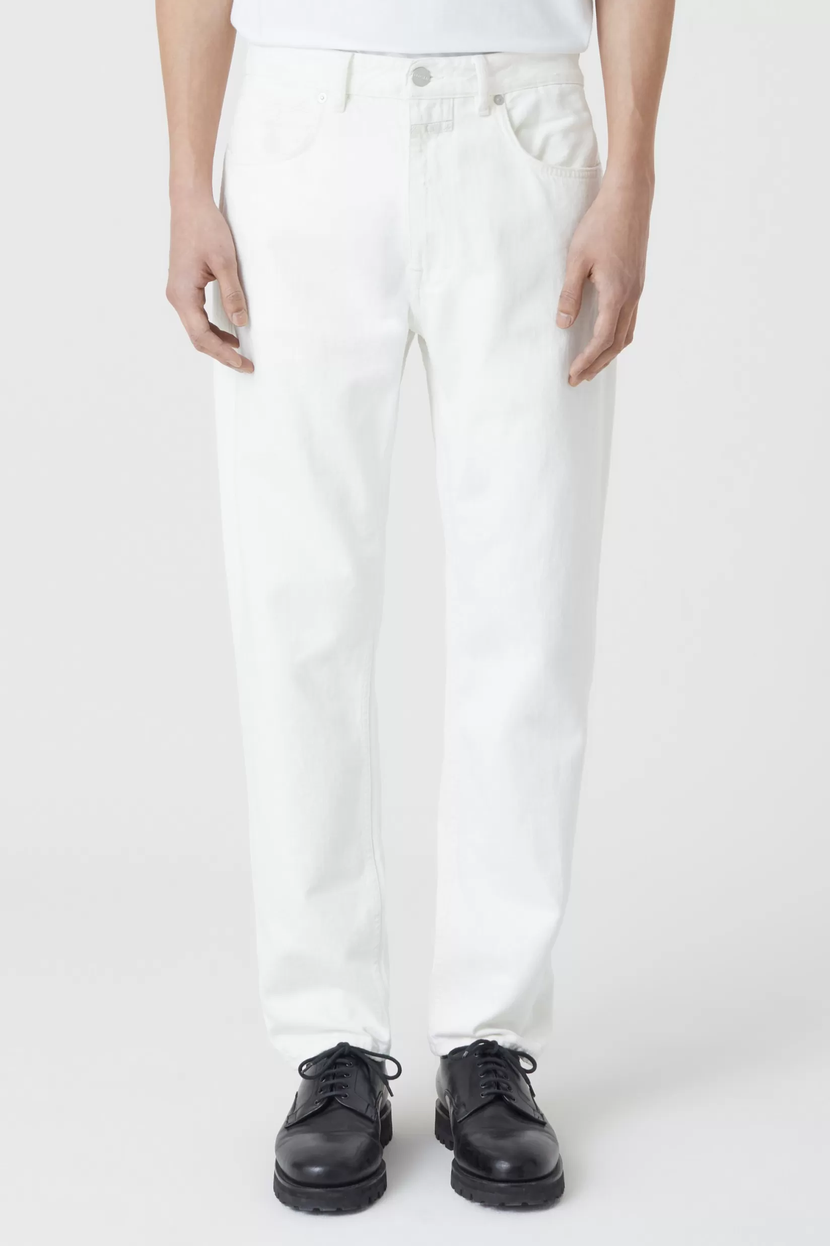 Best Sale CLOSED Cooper Tapered Jeans Ivory