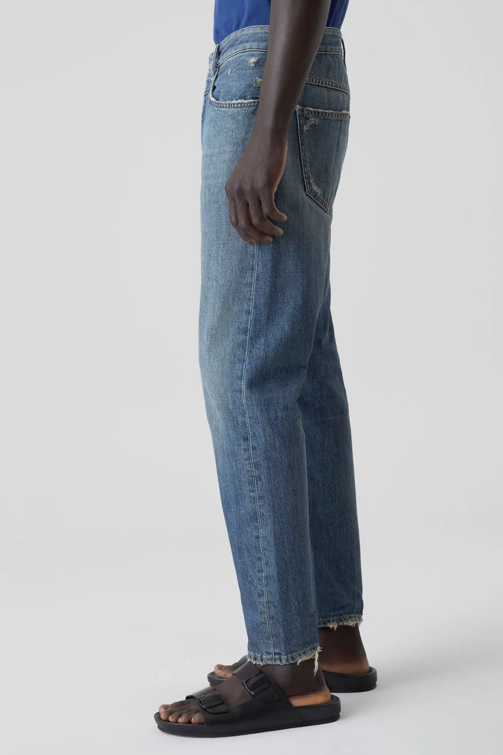 Clearance CLOSED Cooper Tapered Jeans Mid Blue
