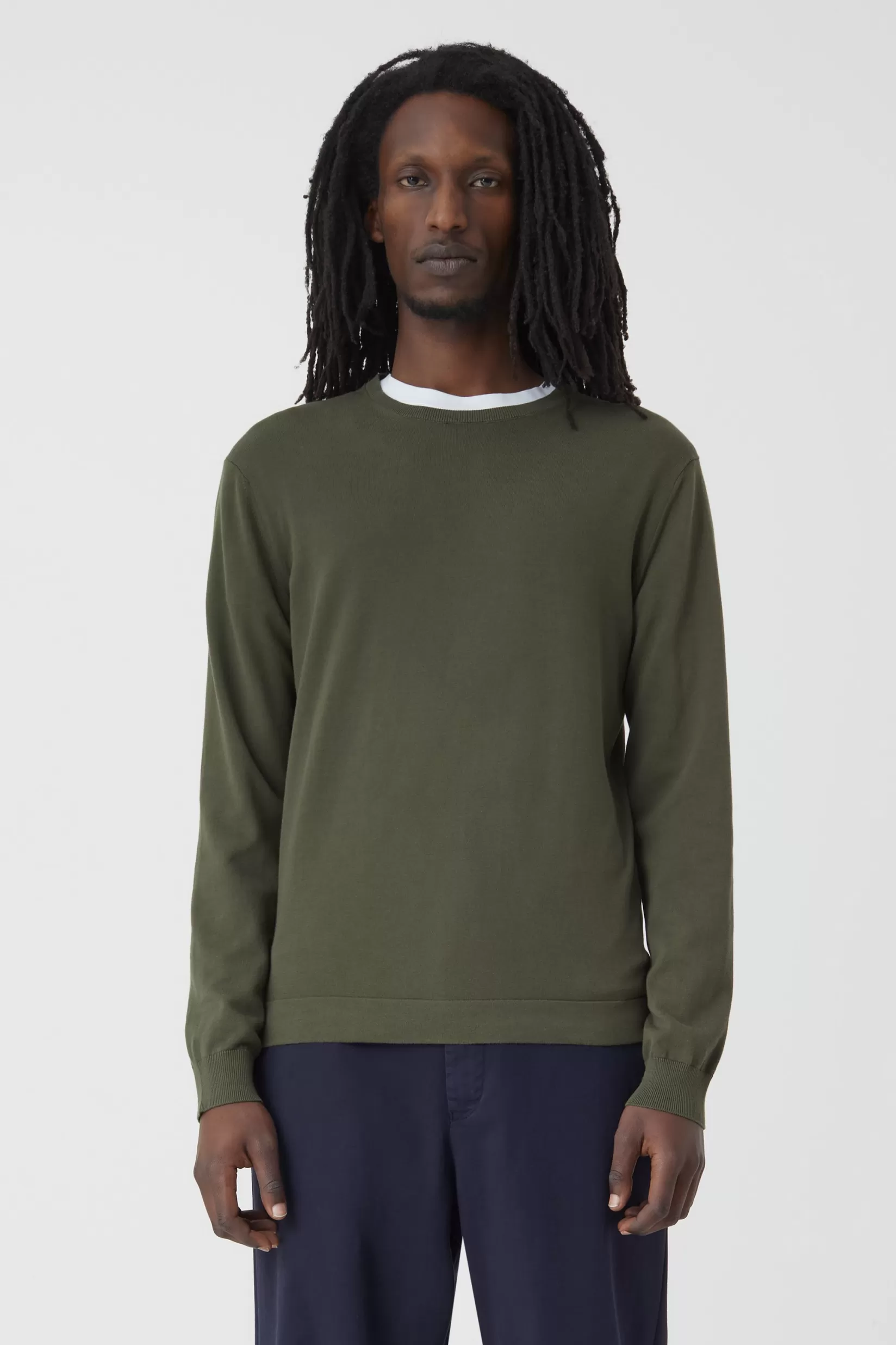 Outlet CLOSED Crewneck Jumper Aus Baumwolle Chard Green