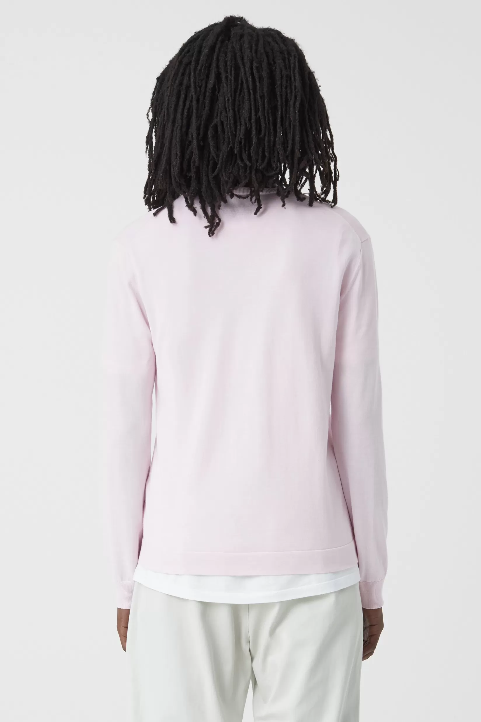 Hot CLOSED Crewneck Jumper Aus Baumwolle Pink Hydrangea