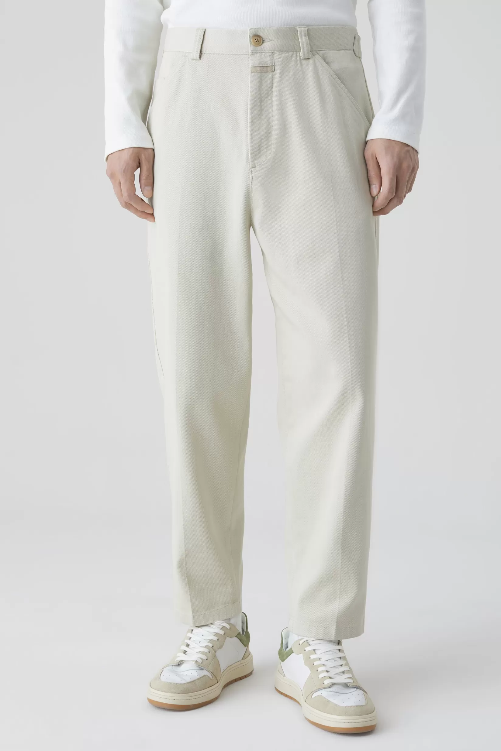 Clearance CLOSED Dover Tapered Pants Marl Stone