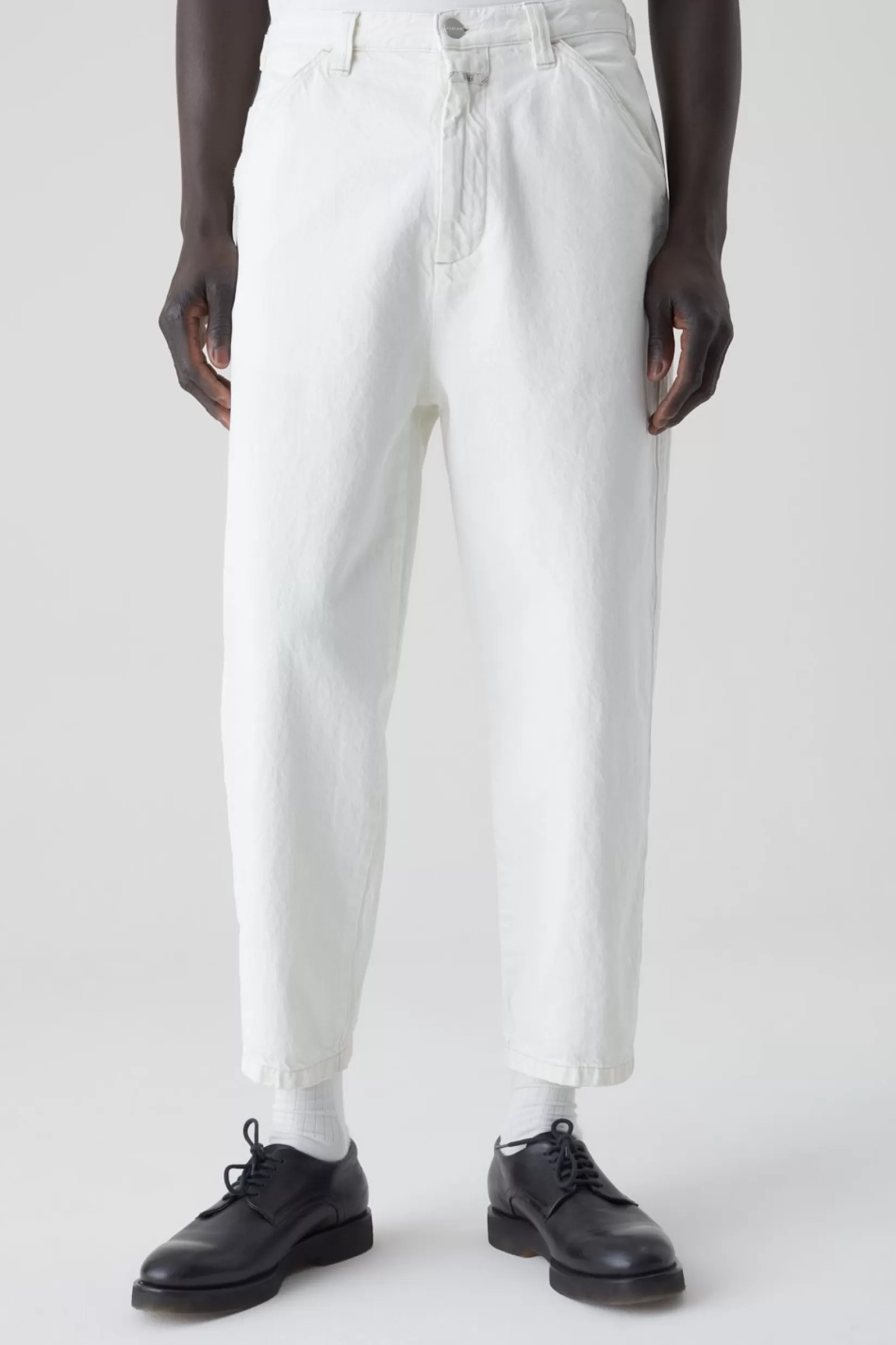 Best CLOSED Dover Tapered Pants Ivory