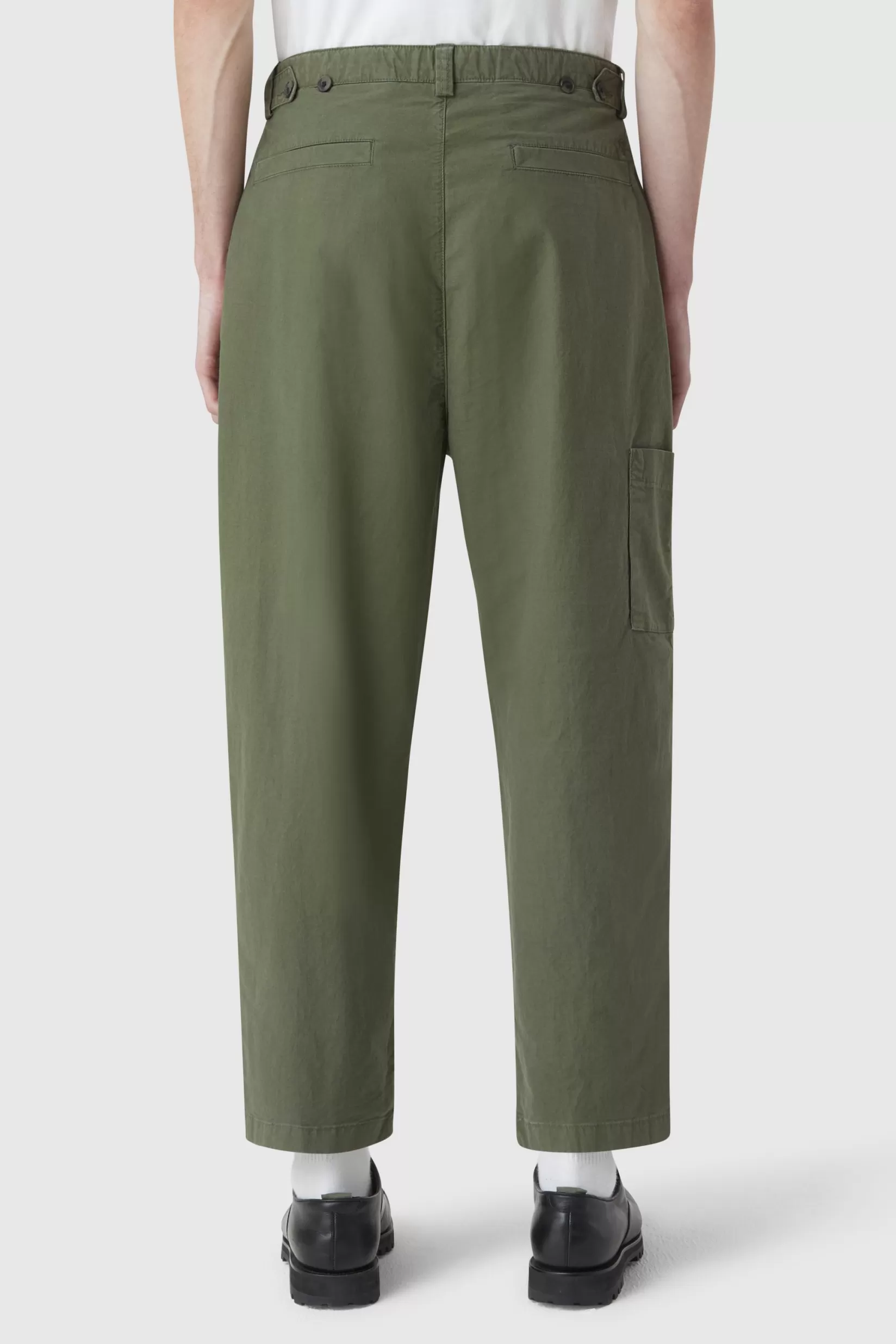 Cheap CLOSED Dover Tapered Pants Chard Green