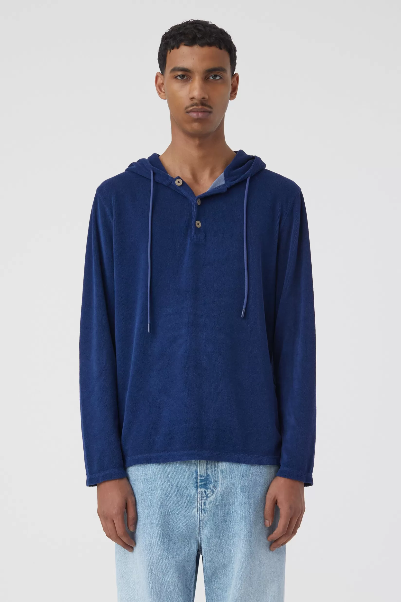 Store CLOSED Hoodie Jumper Indigo Blue