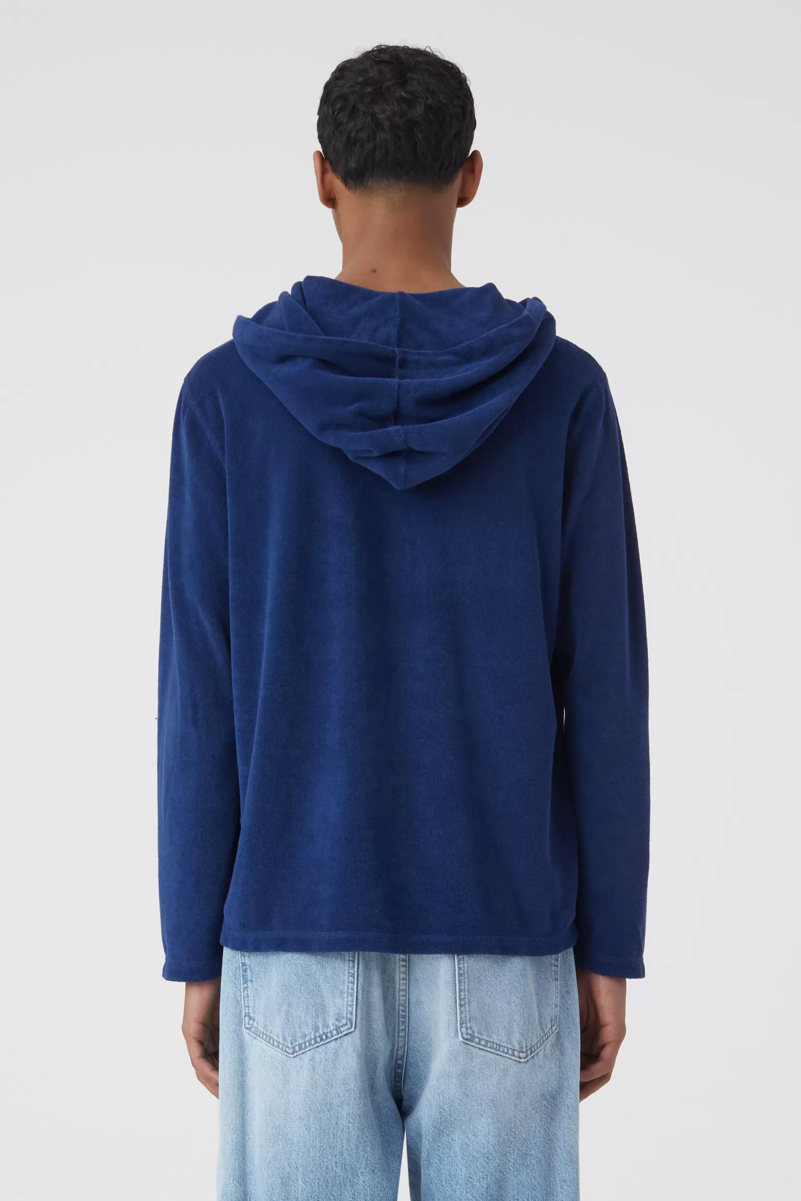 Store CLOSED Hoodie Jumper Indigo Blue