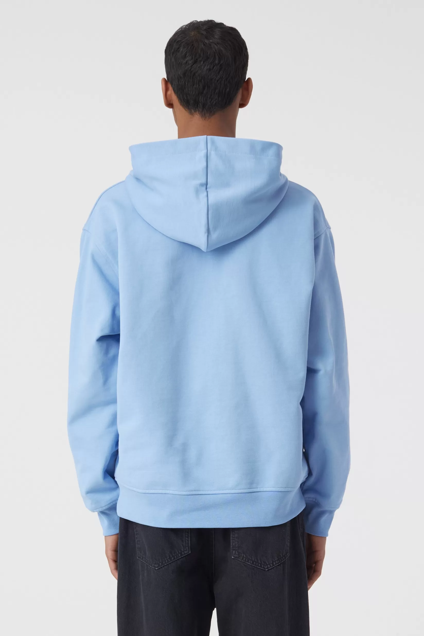 Cheap CLOSED Hoodie Mit -Stickerei Blue Morning Sky