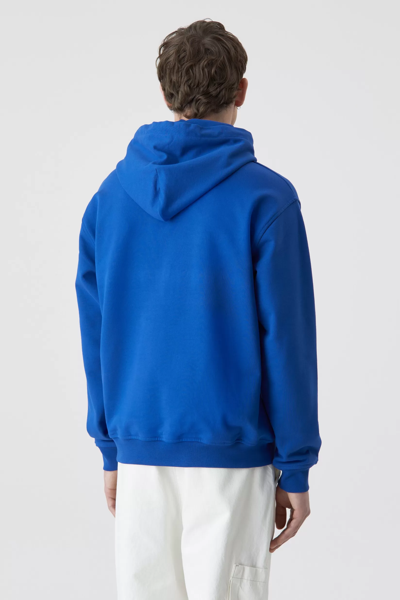 Cheap CLOSED Hoodie Mit C-Stitching Royal Azure