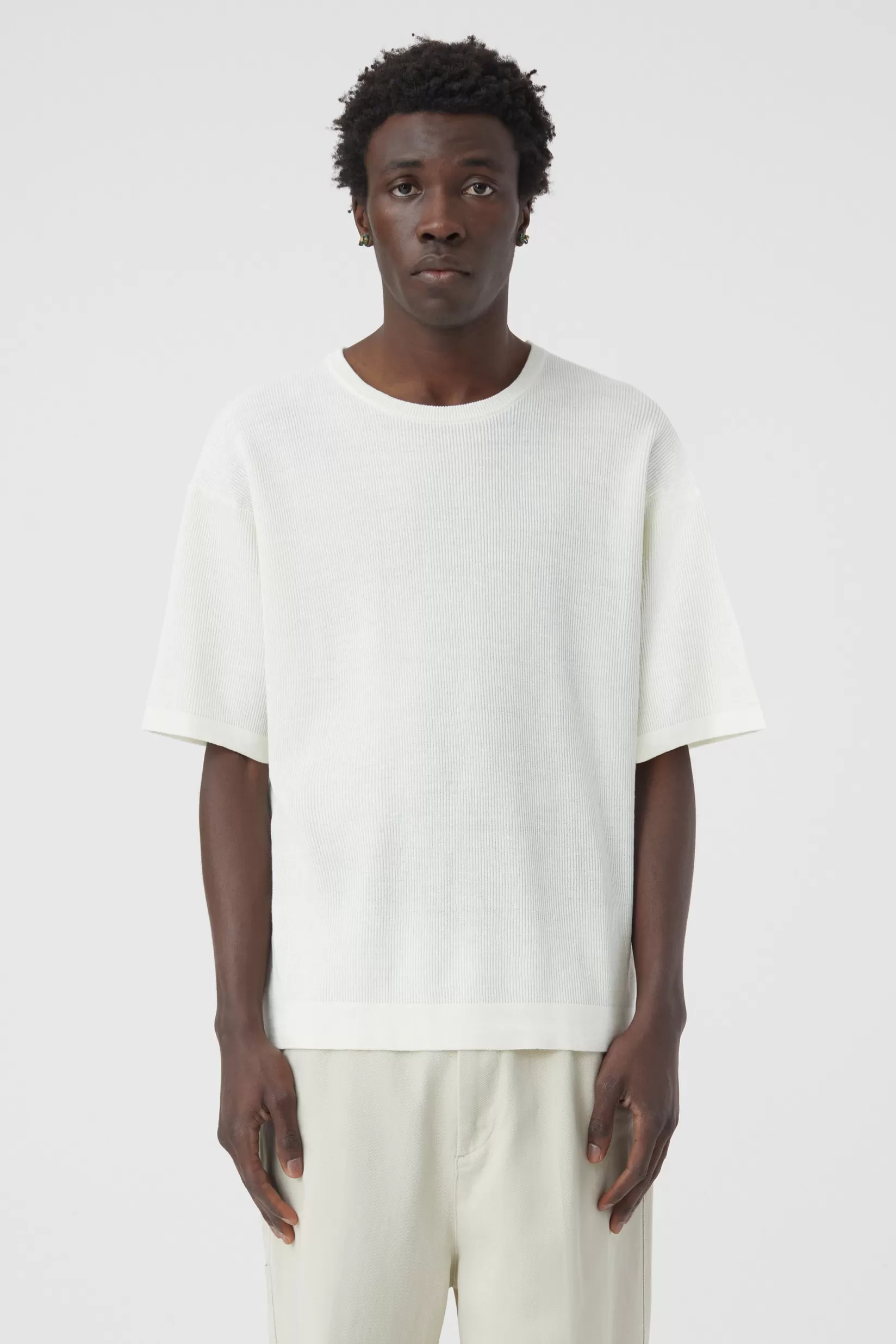 Outlet CLOSED Knit Shirt Ivory