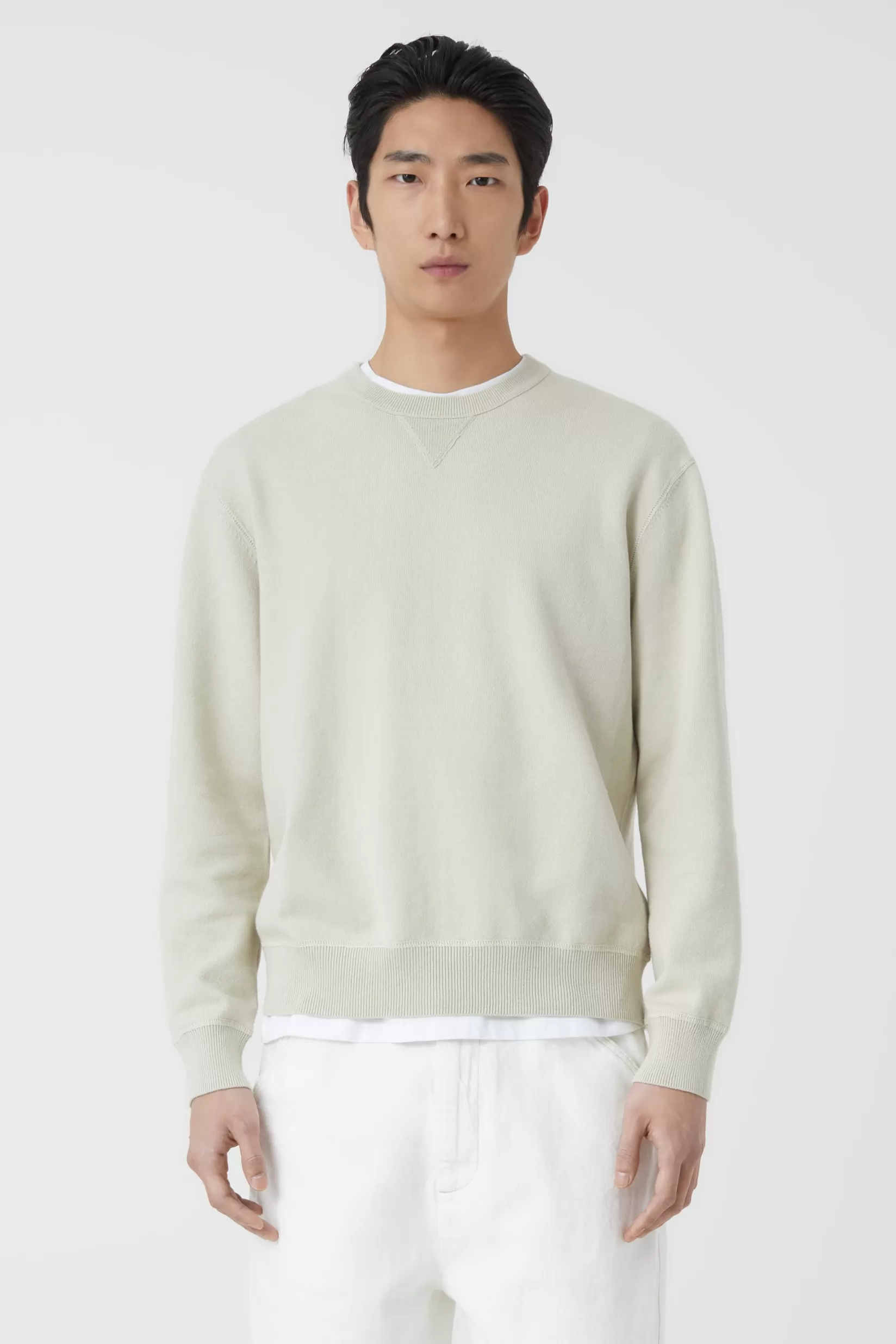 Clearance CLOSED Knit Sweater Marl Stone