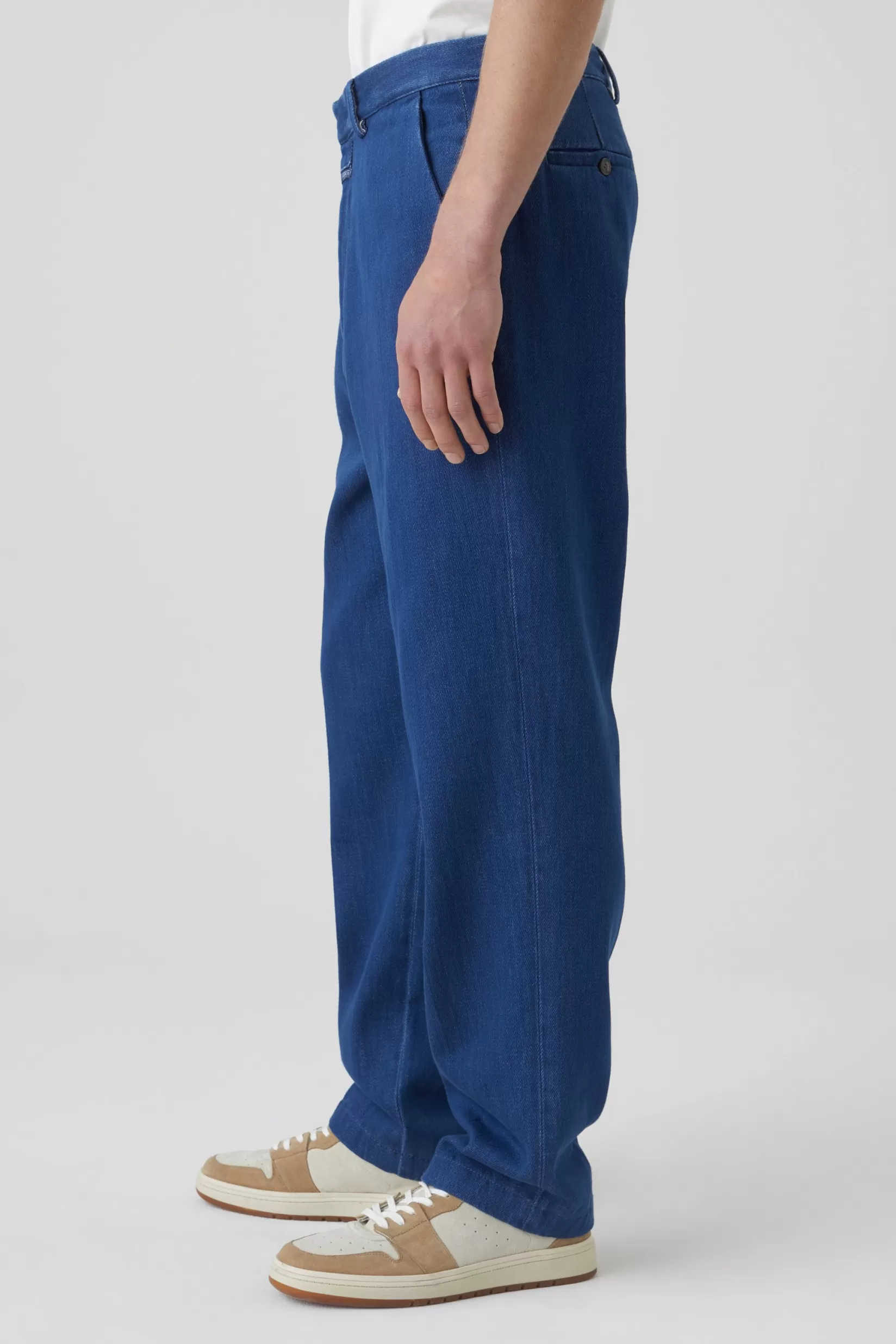 Store CLOSED Livington Wide Pants Dark Blue