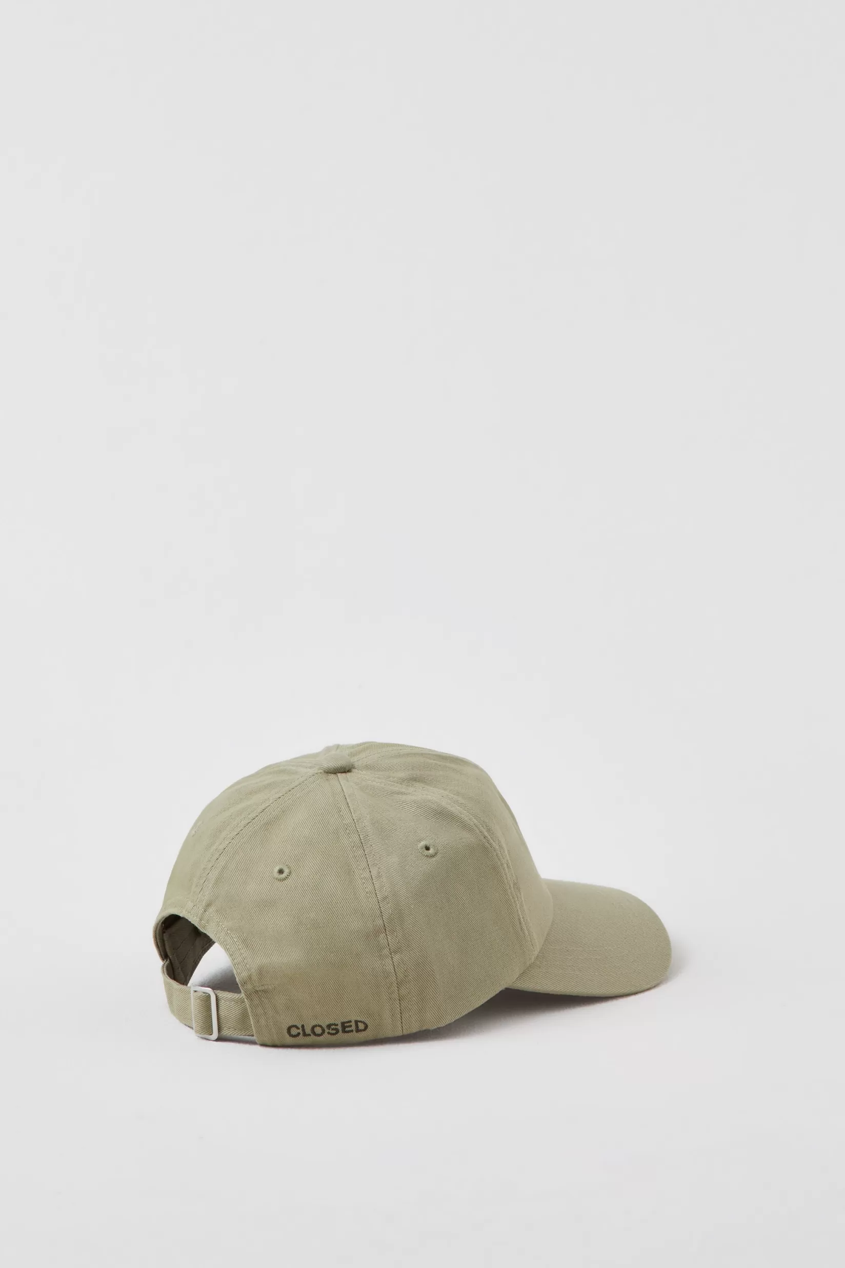 Online CLOSED Logo Cap Light Moss Green