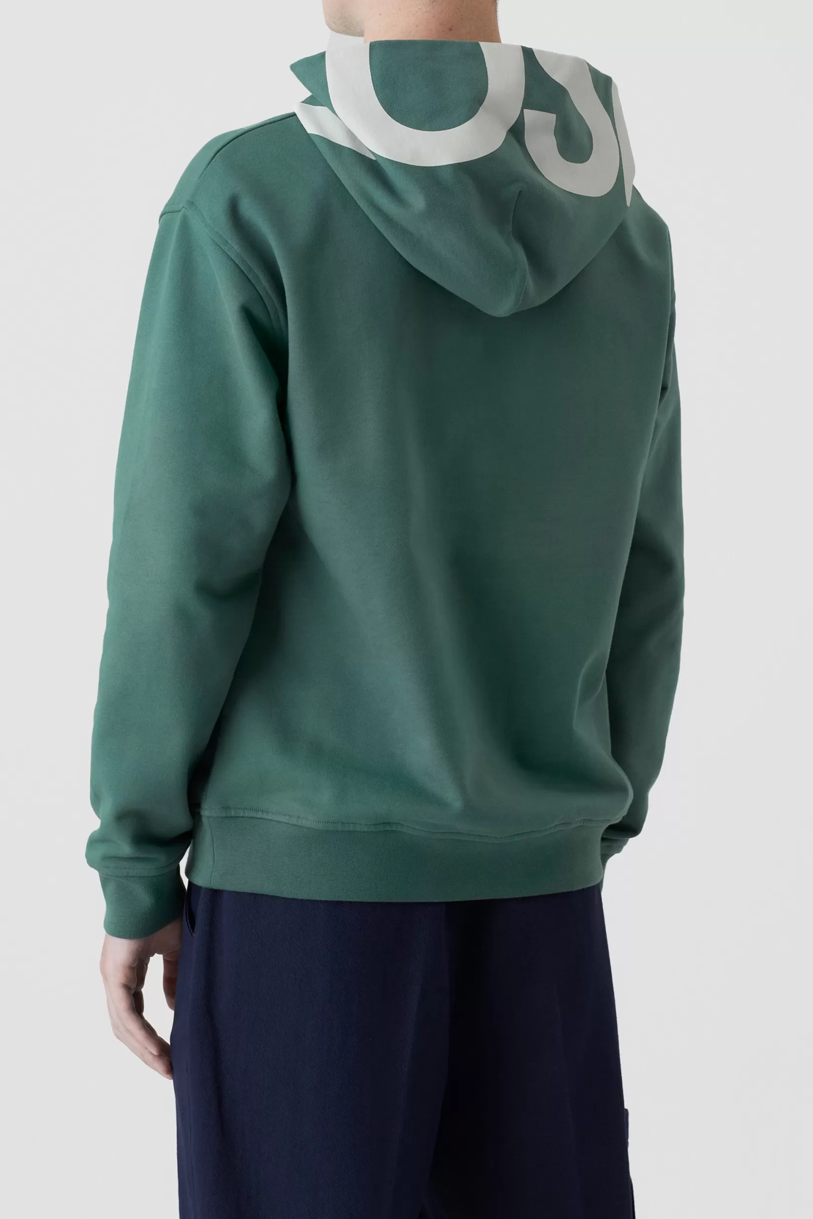 Outlet CLOSED Logo Hoodie Dark Jade