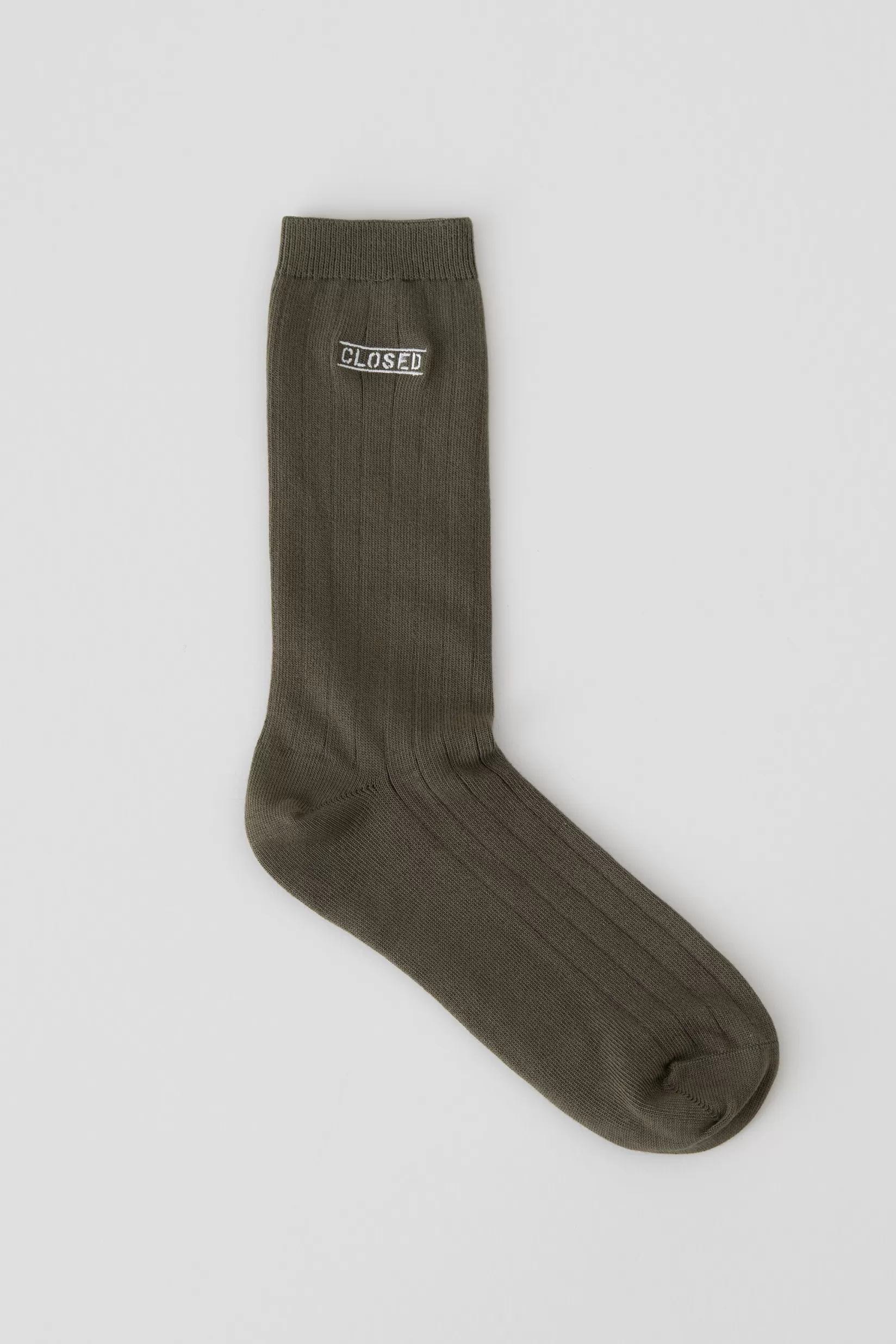 Flash Sale CLOSED Logo-Socken Brown Khaki