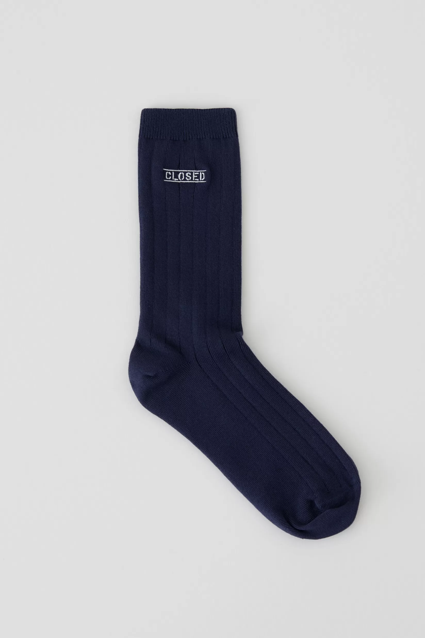 Cheap CLOSED Logo-Socken Space Blue