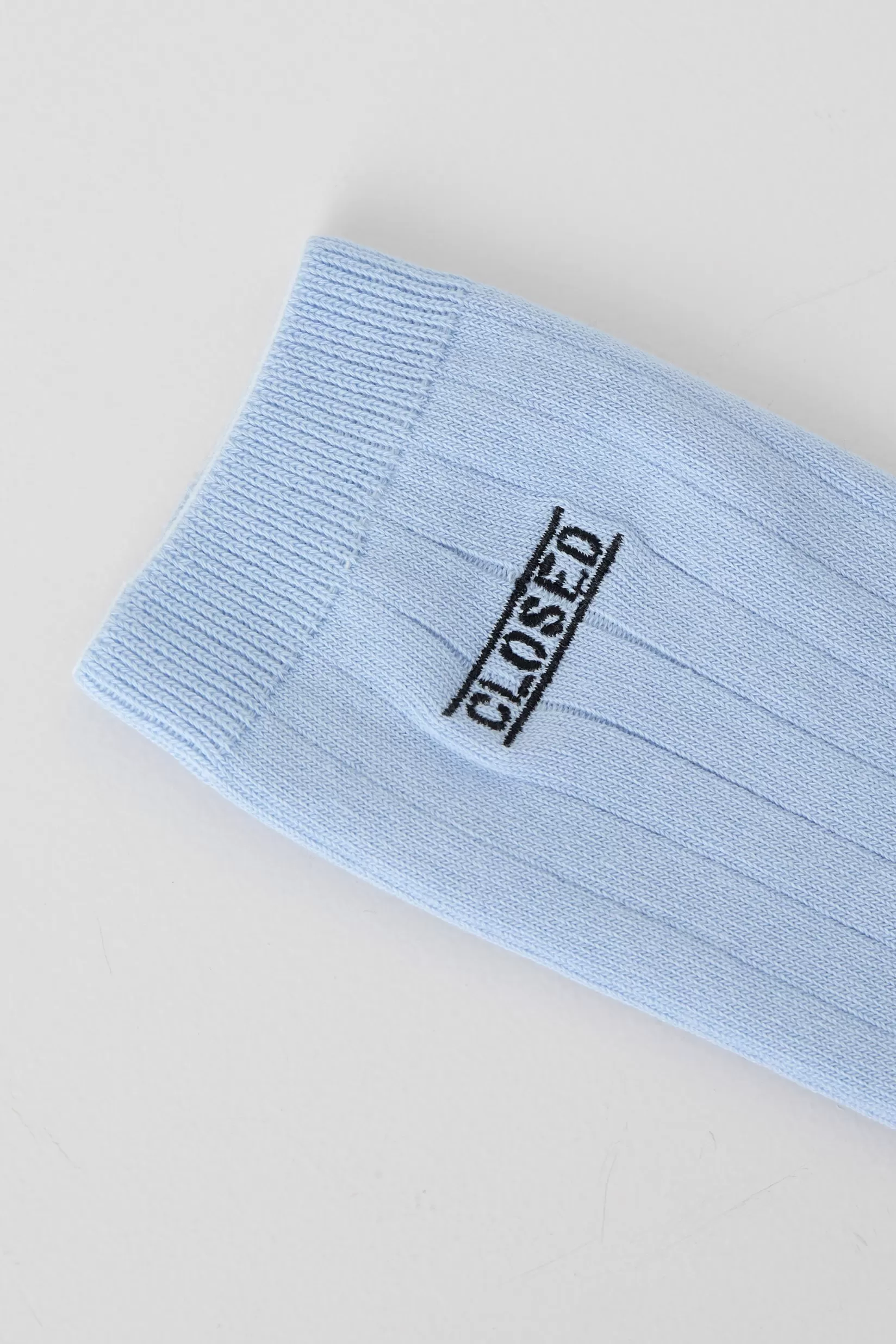 Sale CLOSED Logo-Socken Periwinkle