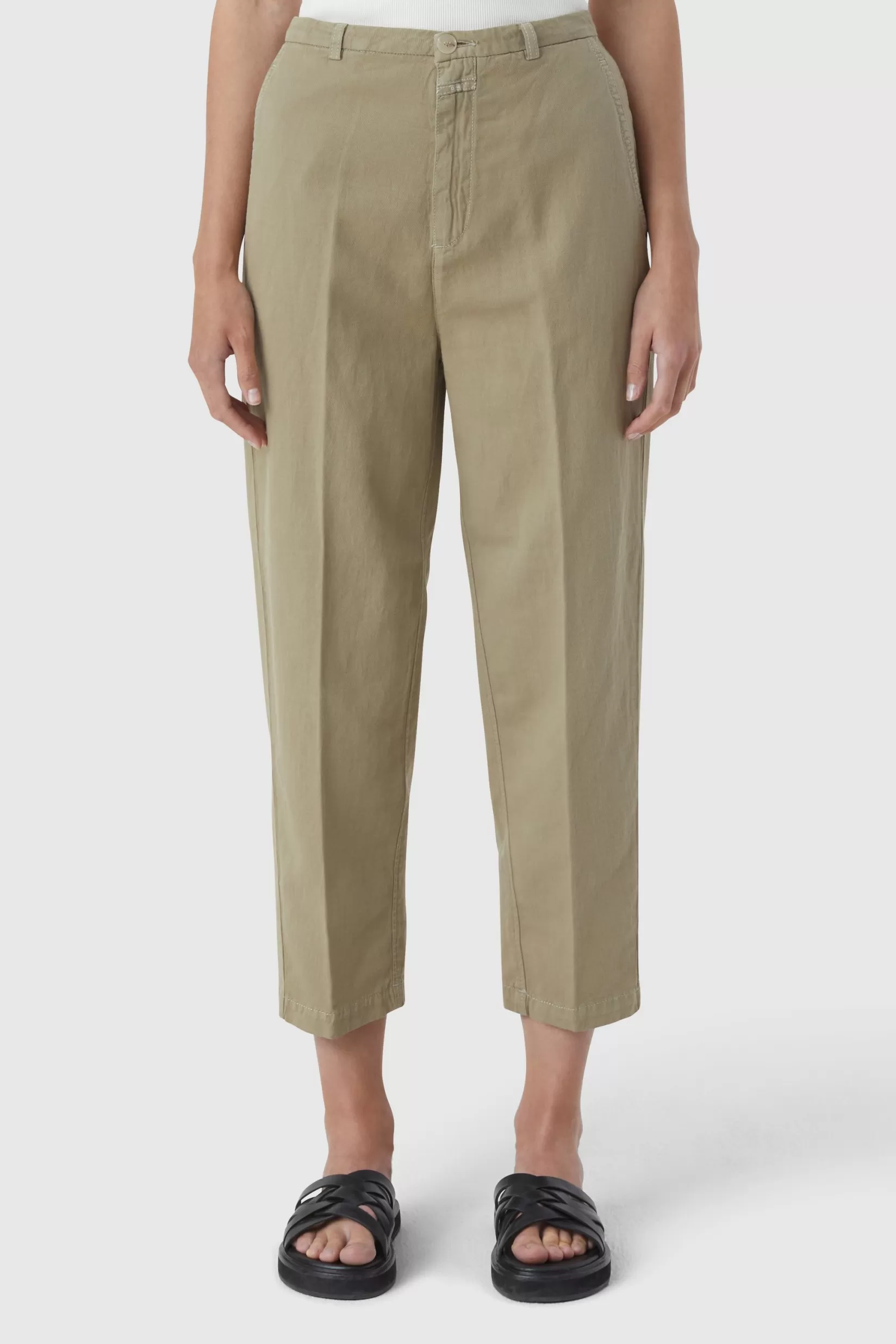 Cheap CLOSED Mawbray Soft Stretch Pants Grey Veneer