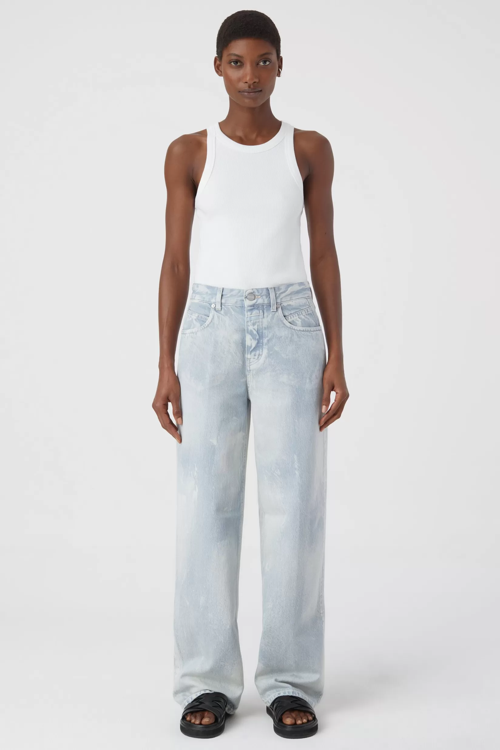 Cheap CLOSED Nikka Marble Jeans Extrem Light