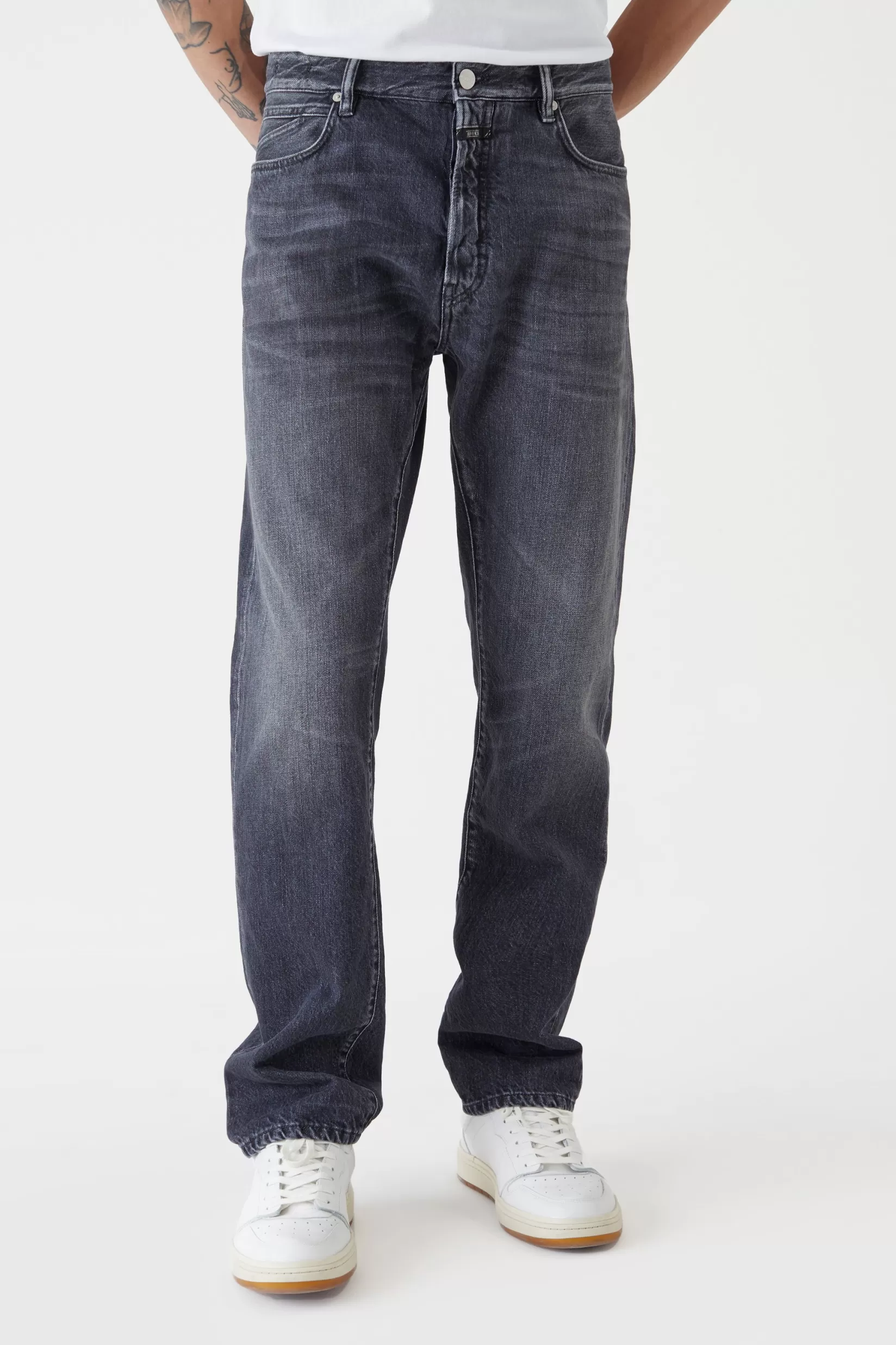 Clearance CLOSED Oakland Straight Jeans Dark Grey