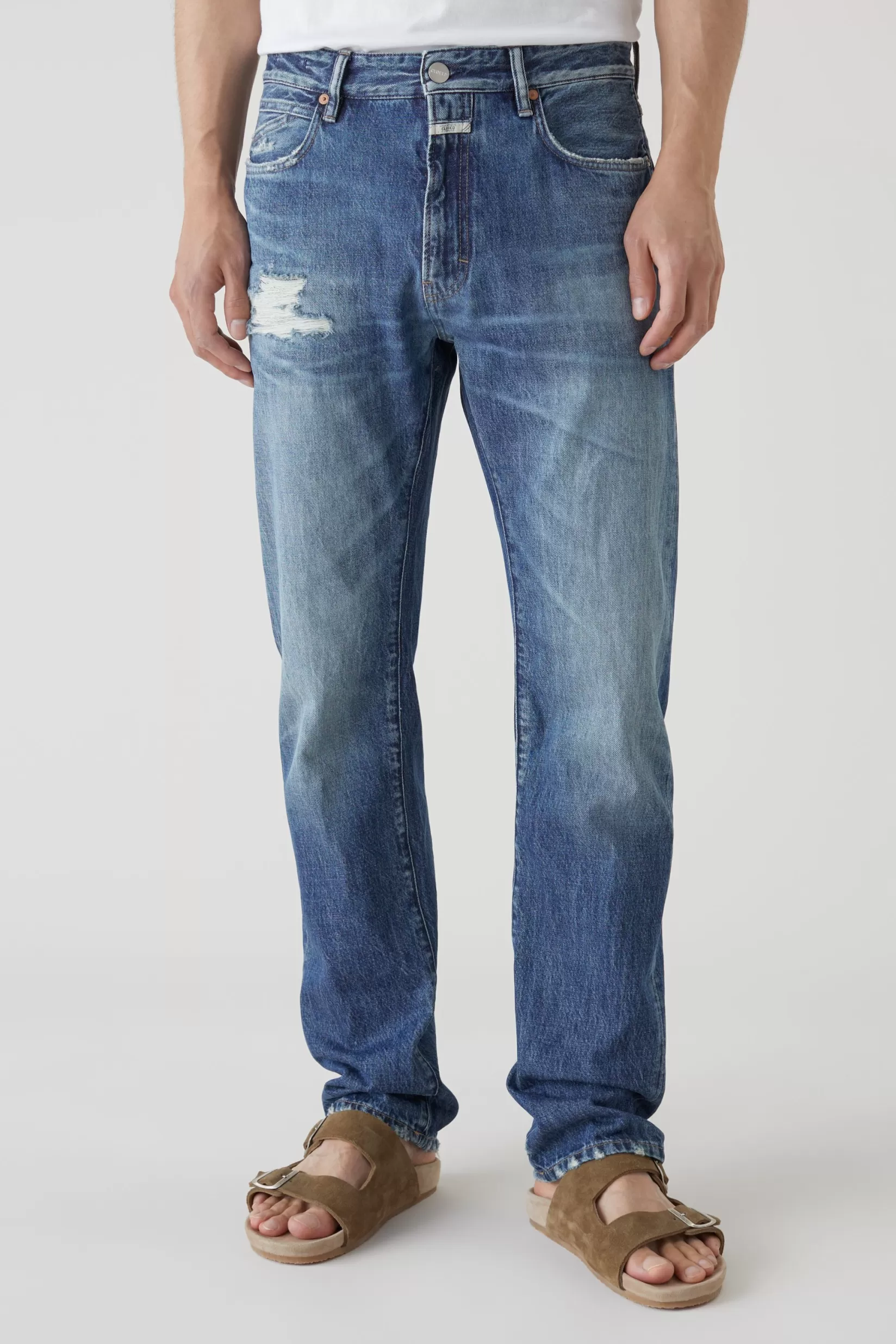 Store CLOSED Oakland Straight Jeans Mid Blue