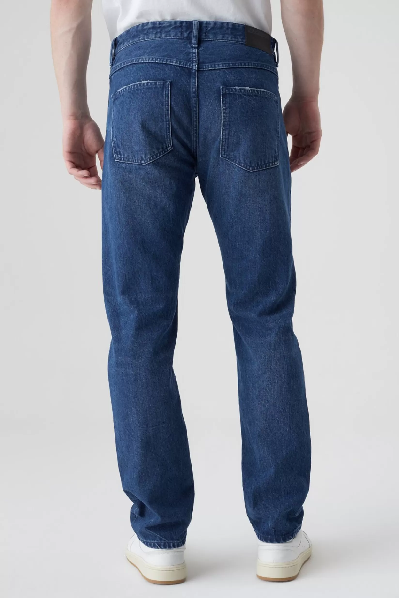 Cheap CLOSED Oakland Straight Jeans Mid Blue