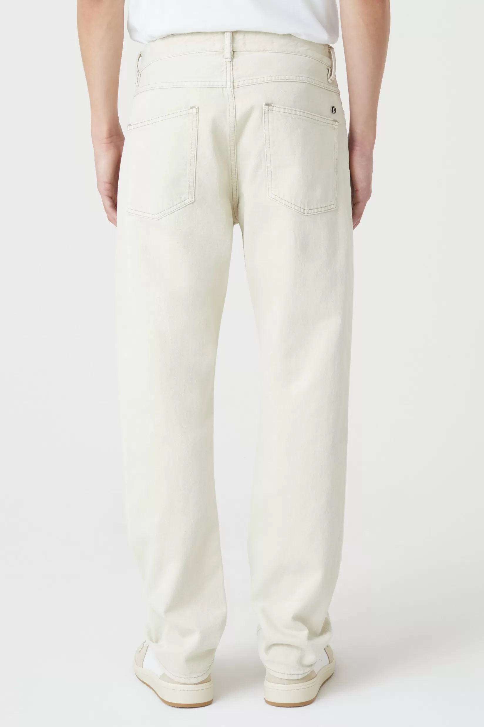 Cheap CLOSED Oakland Straight Jeans Sand Dune