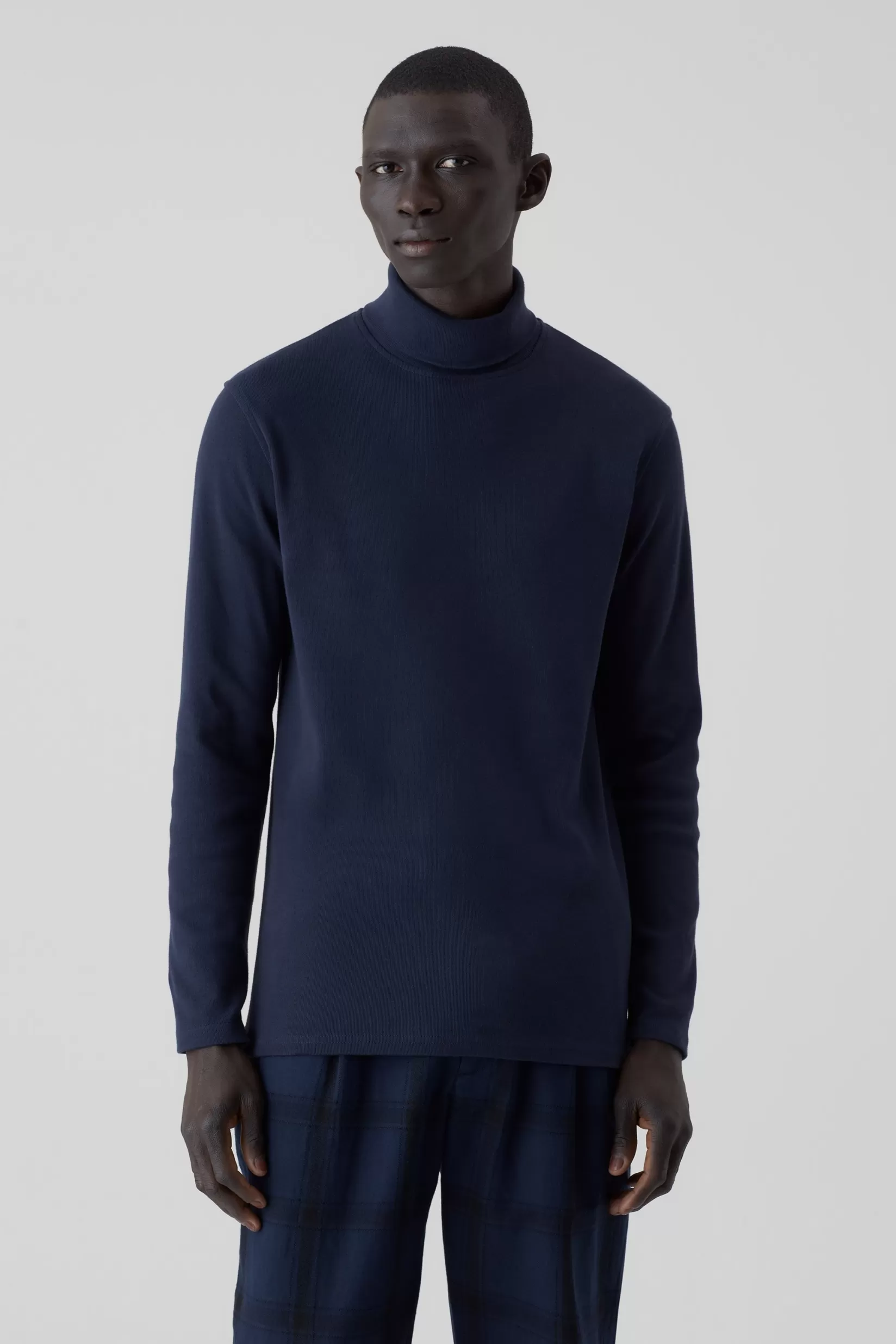 Store CLOSED Organic Cotton Turtleneck Dark Night