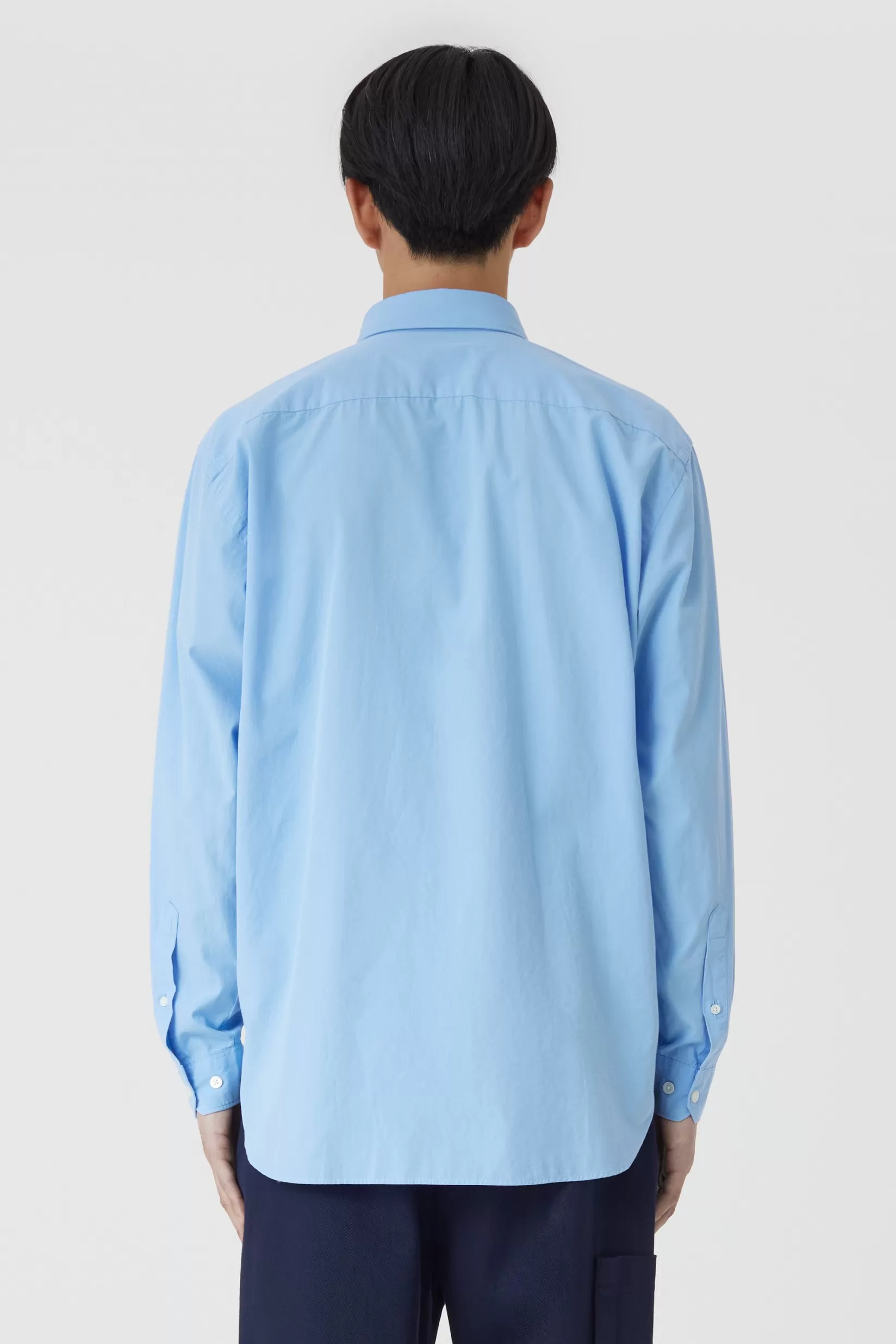 Cheap CLOSED Organic Poplin Shirt Blue Morning Sky