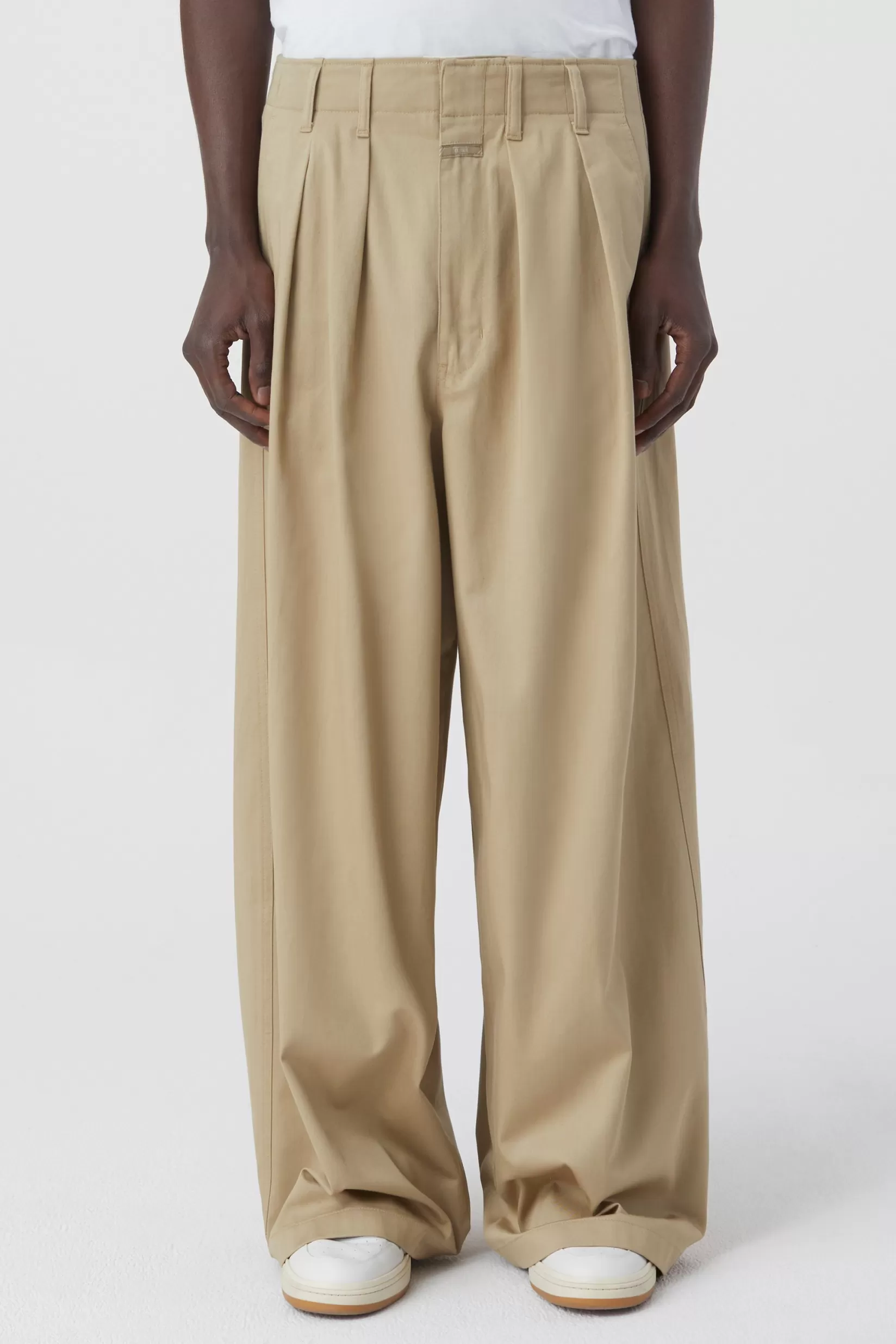 Cheap CLOSED Otago Wide Pants Reed Beige