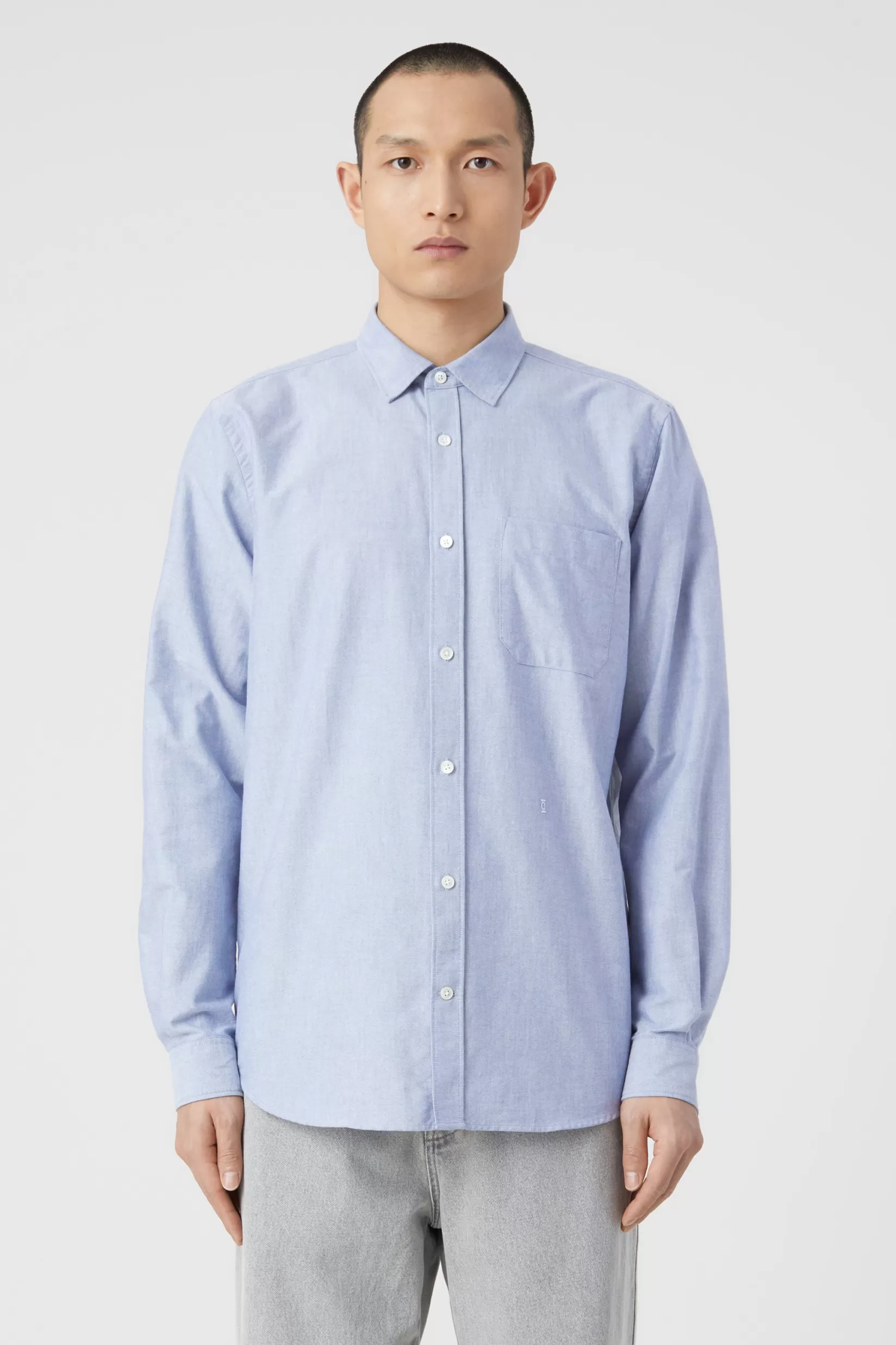 Cheap CLOSED Oxford Shirt Dark Night