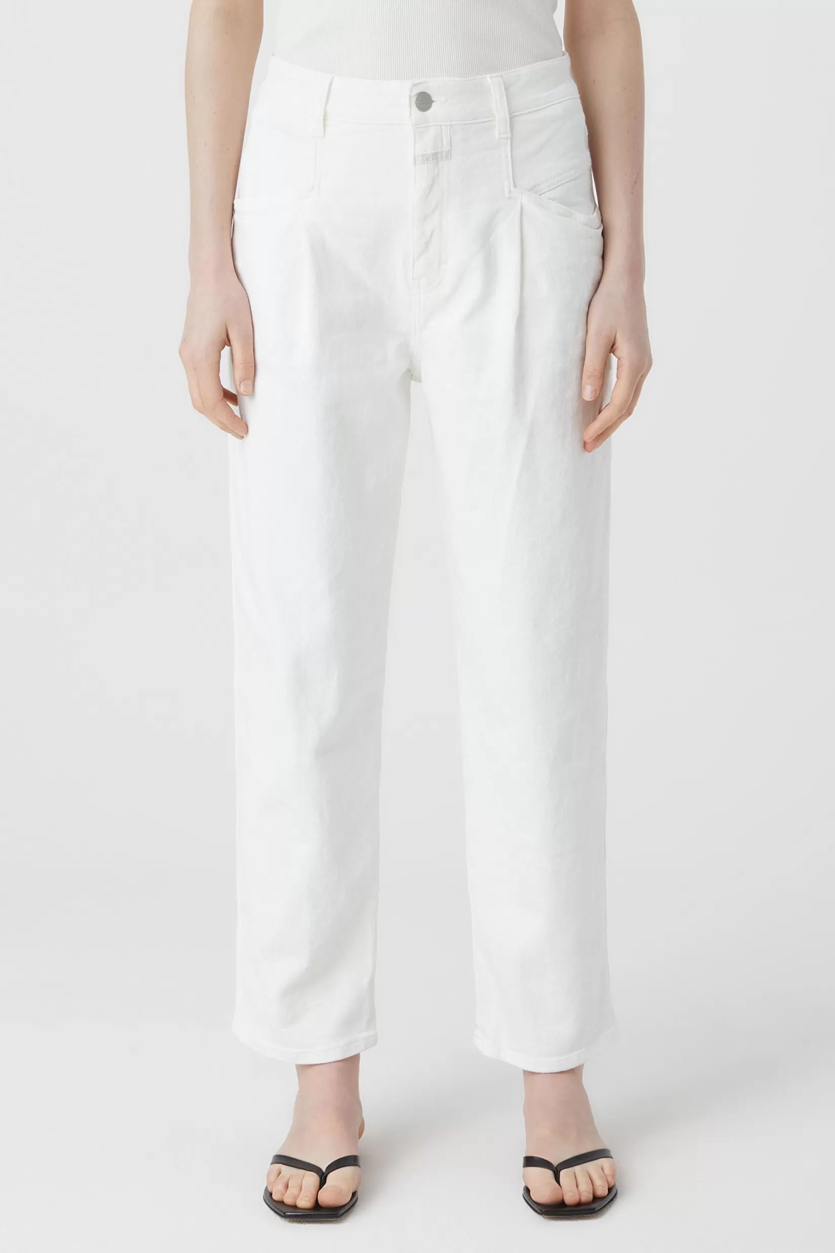 Shop CLOSED Pearl Comfort Stretchdenim White