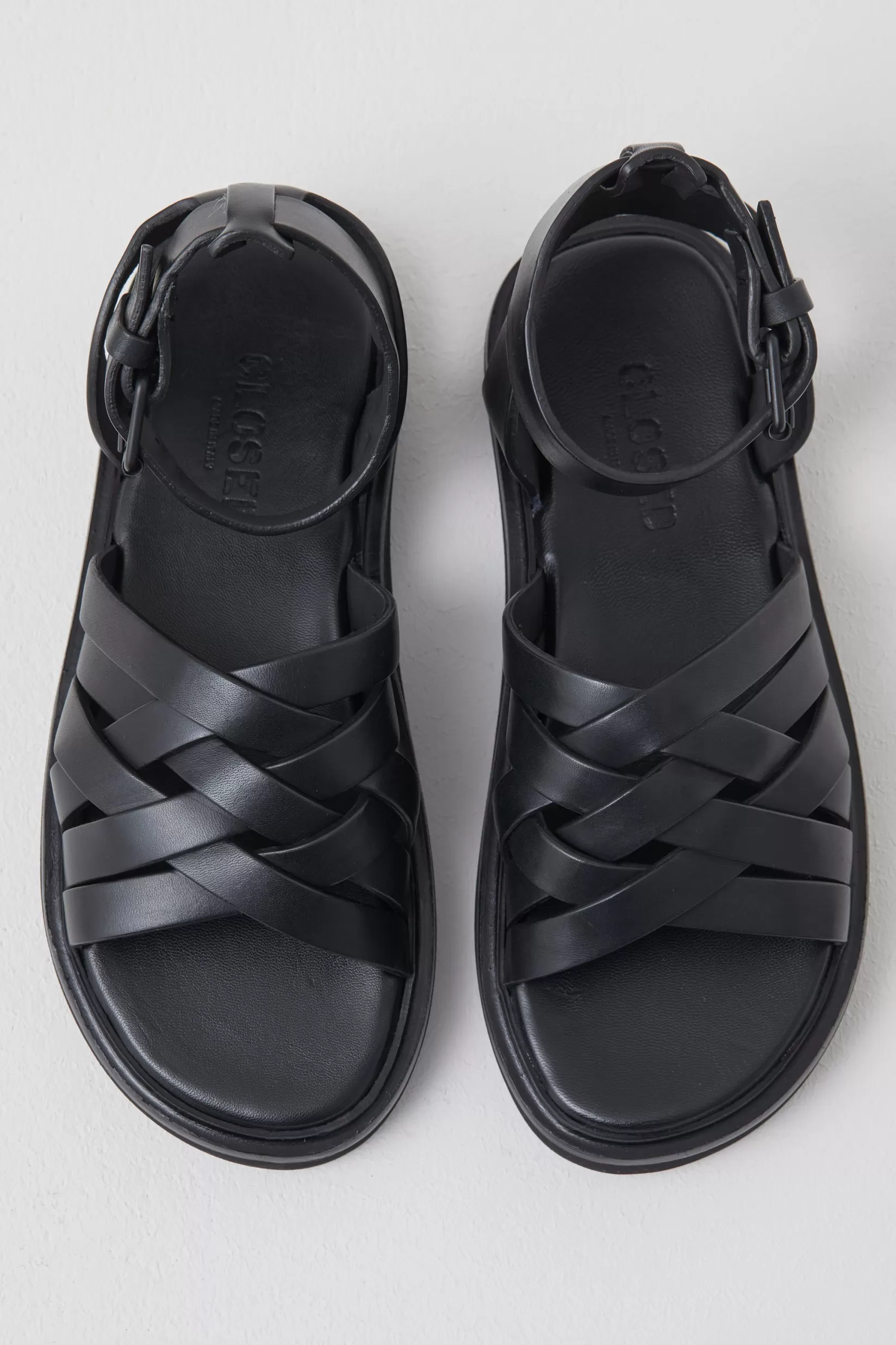 Outlet CLOSED Platform Sandals Black