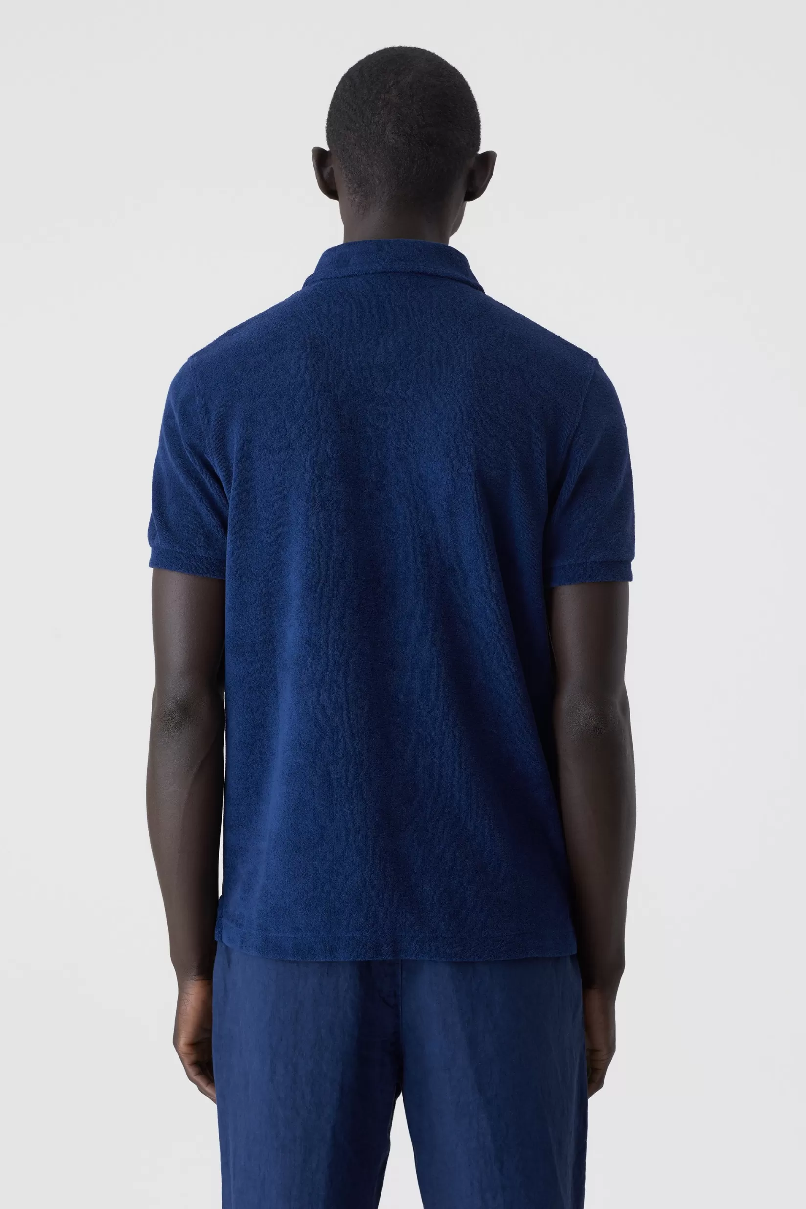 New CLOSED Polo Aus Frotteestoff Indigo Blue